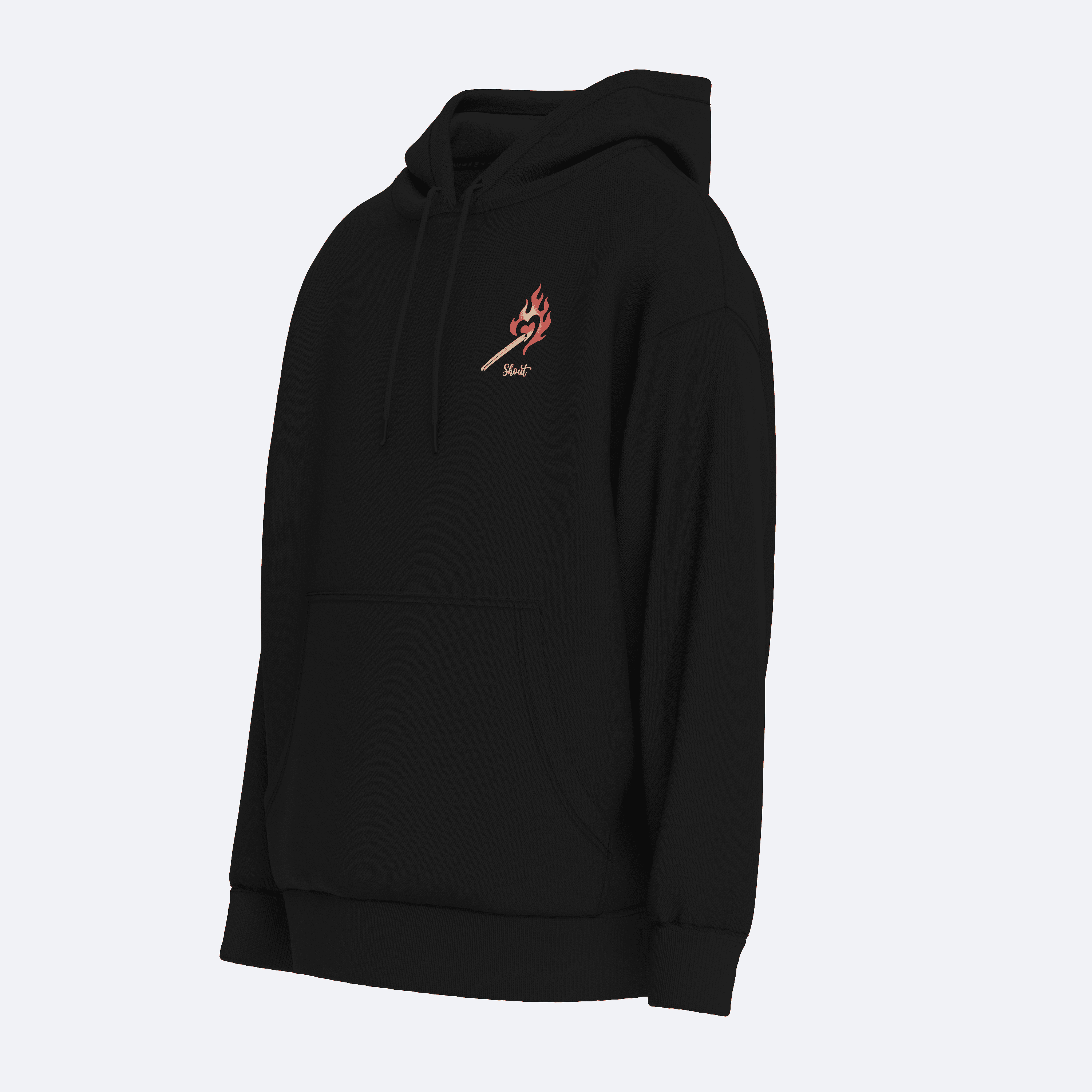 Shout Act Like It Oversize Unisex Hoodie