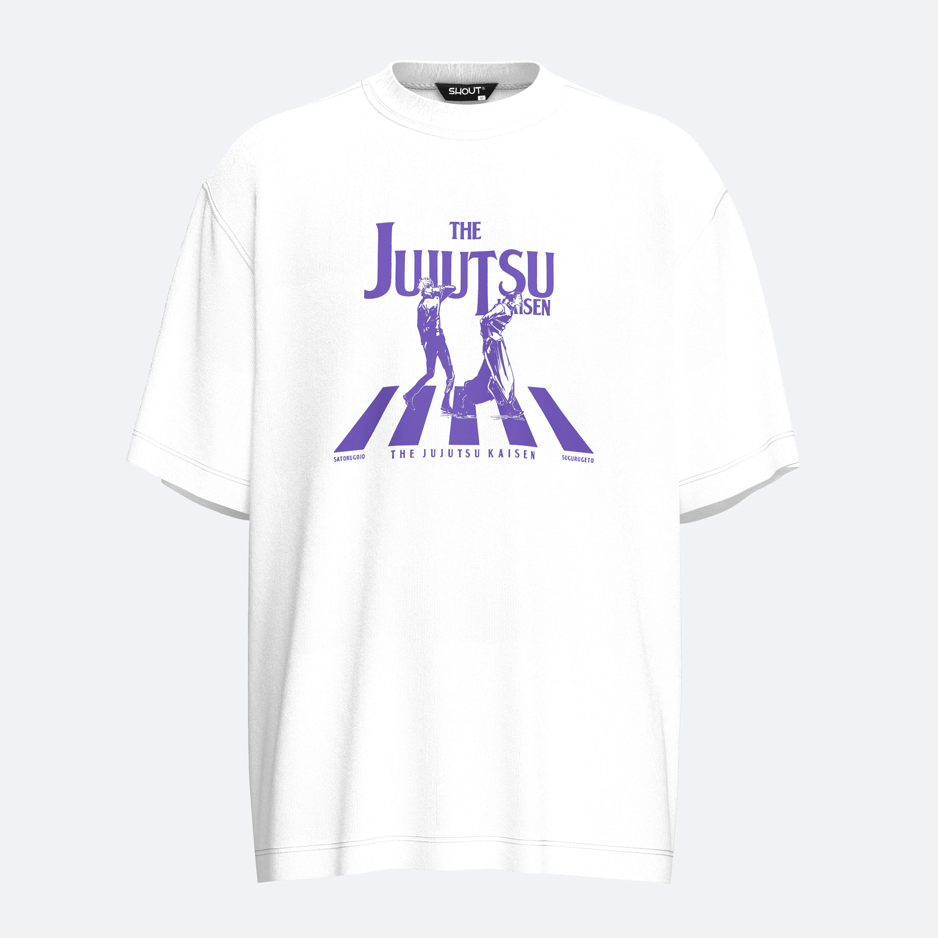 Shout Jujutsu Clash Unisex Oversize Tişört