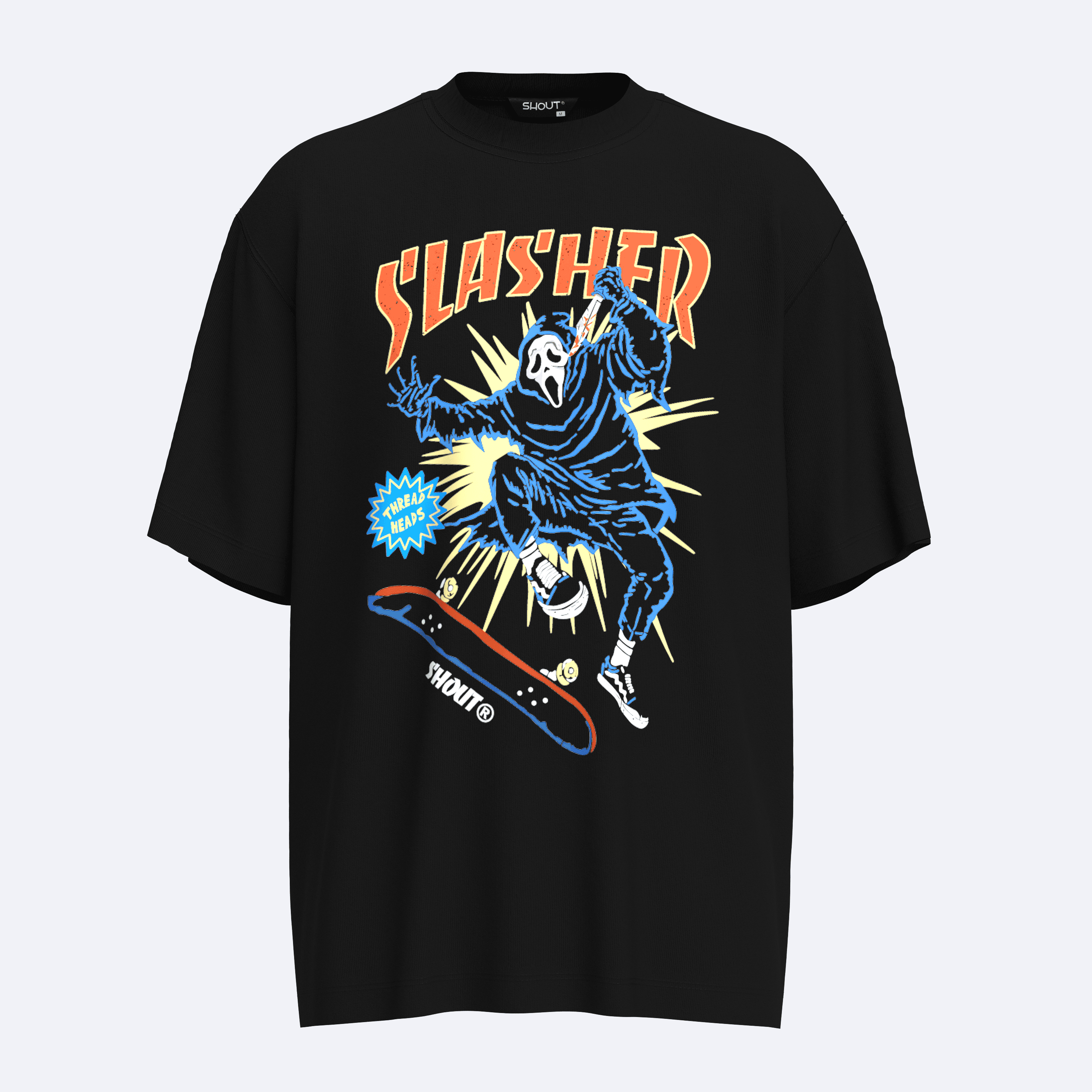 Oversize Shout Slasher Unisex T-Shirt