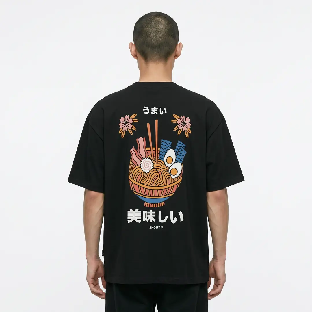 Shout Oversize Ramen Unisex T-Shirt