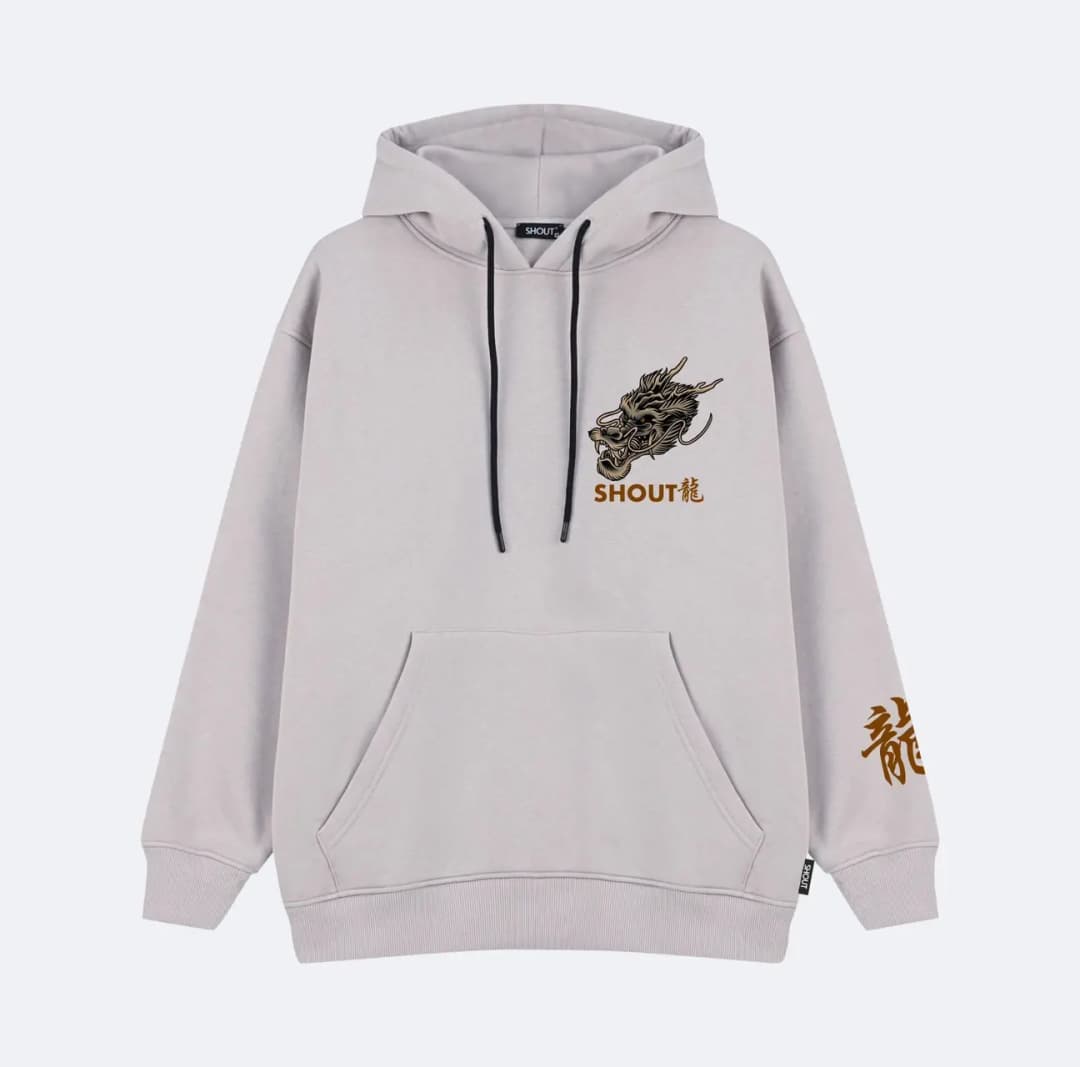 Oversize Shout Limited Edition Victory Dragon Unisex Hoodie