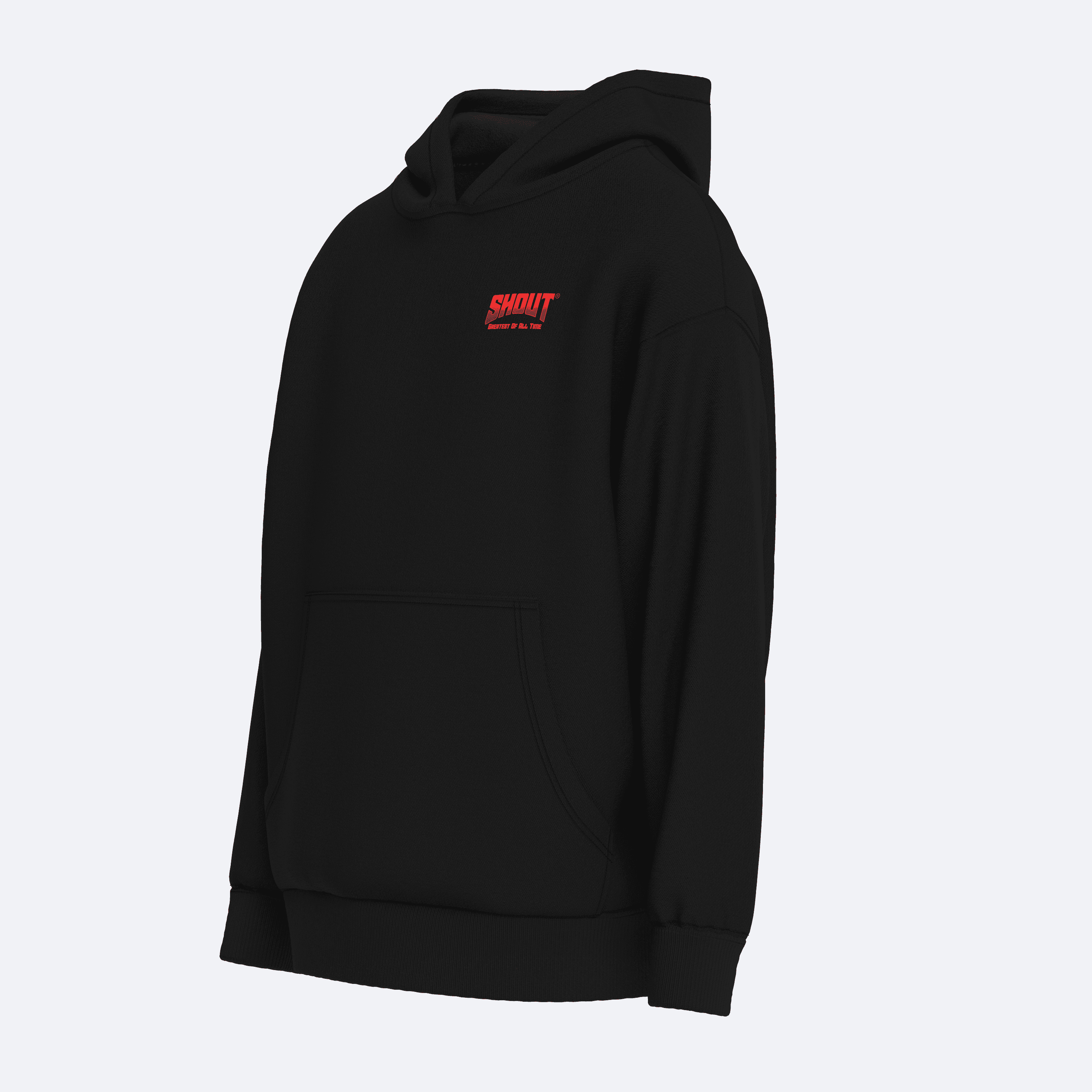 Shout Oversize G.O.A.T Unisex Hoodie