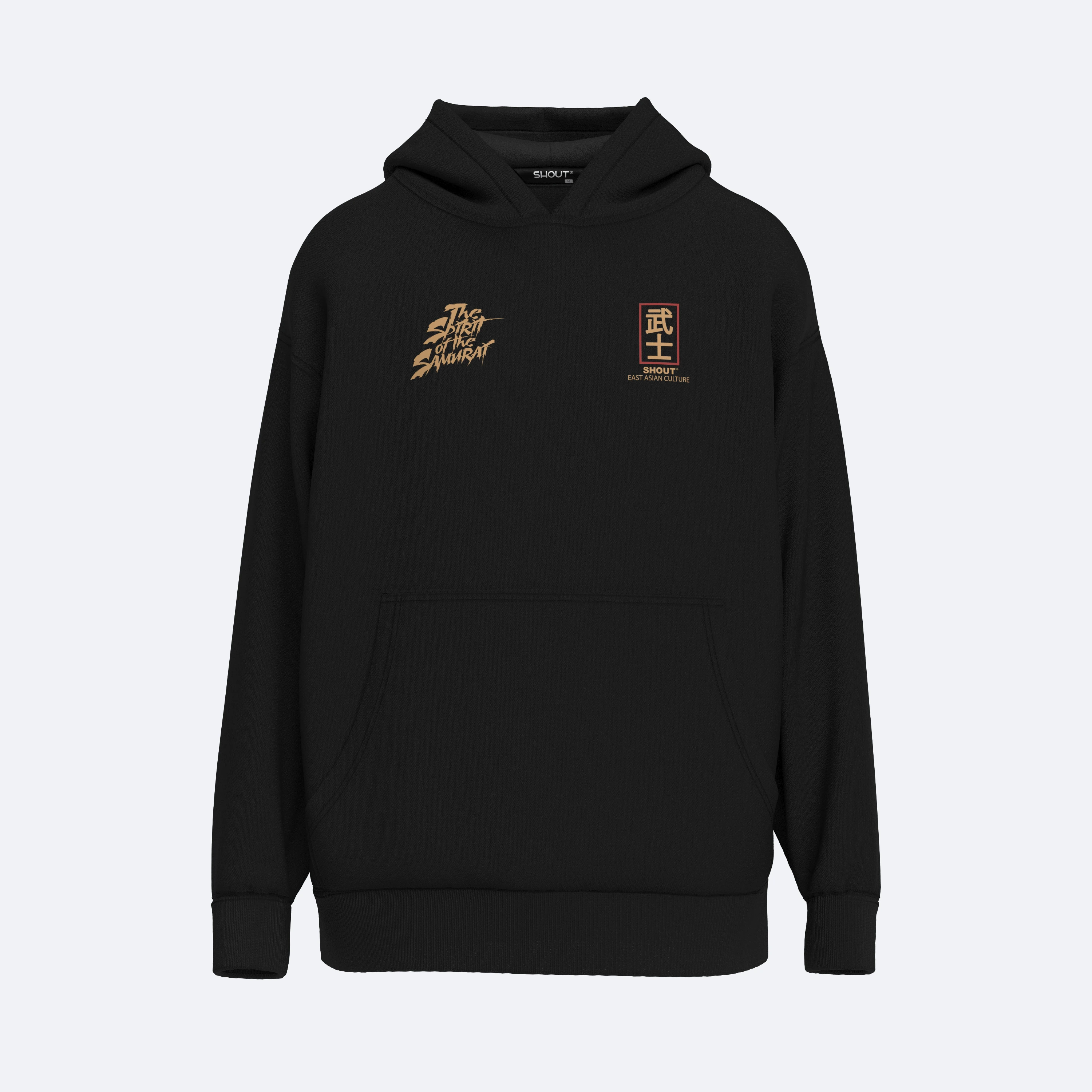 Shout The Spirit Of The Samurai Unisex Oversize Hoodie