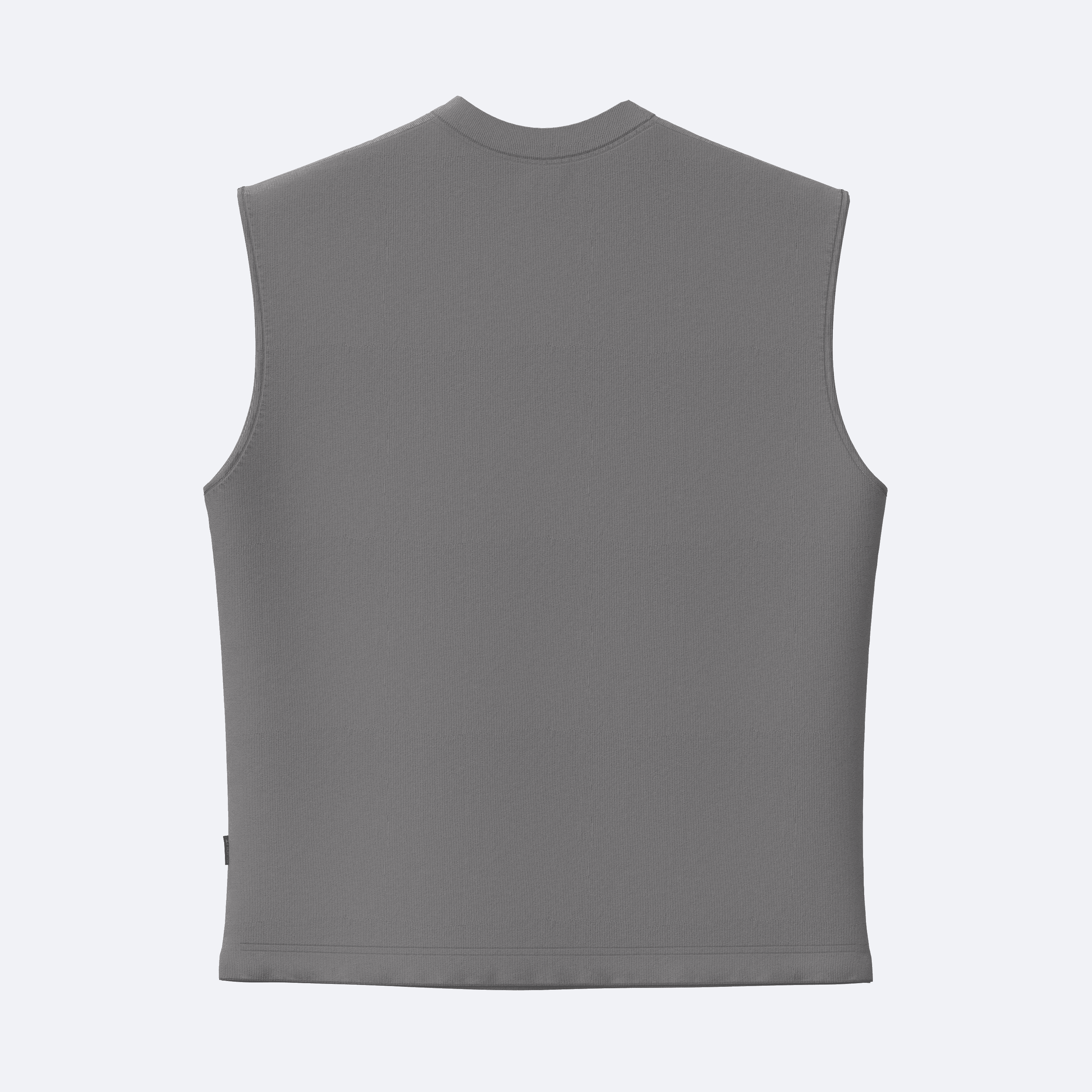 Shout Oversize Basic Kolsuz Atlet - Gri