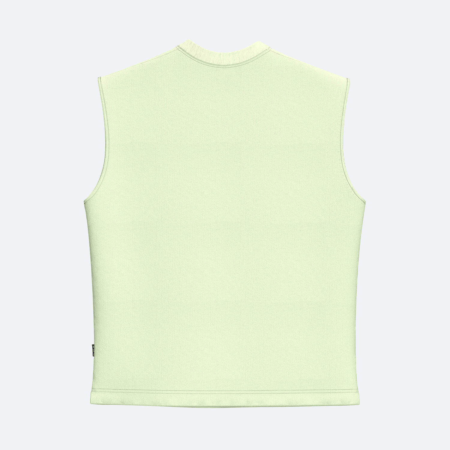 Shout Oversize Basic Kolsuz Atlet - Lime Cream