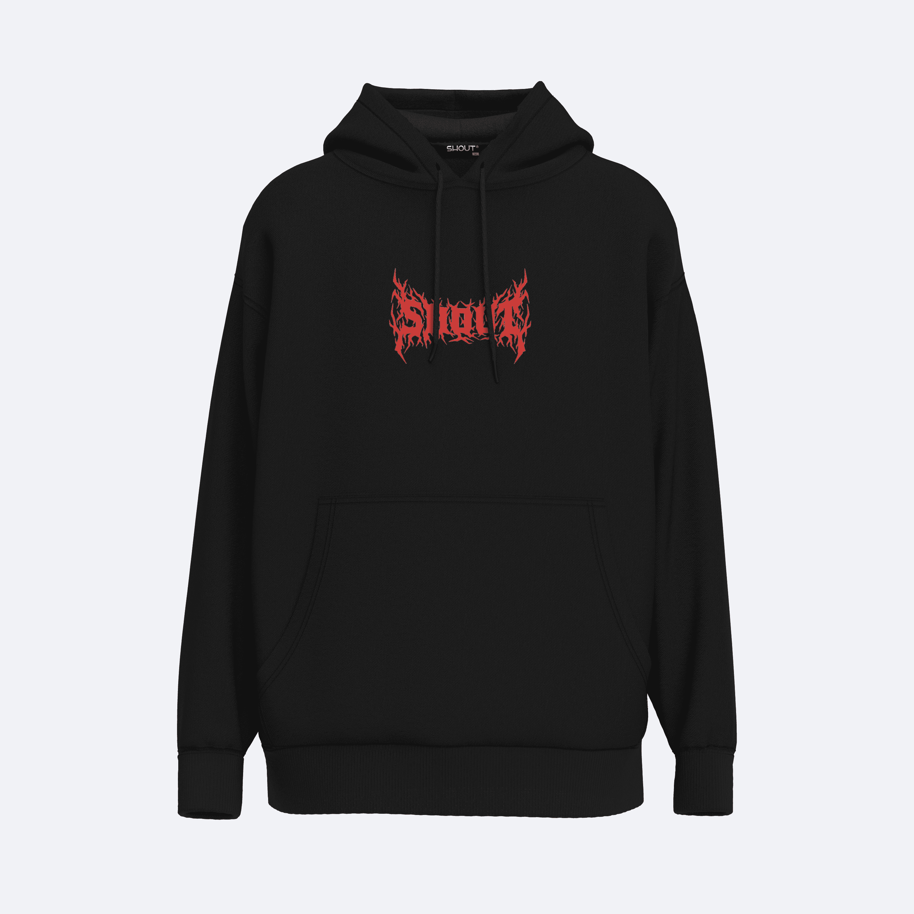 Shout You Are Invited! Oldschool Oversize Unisex Hoodie