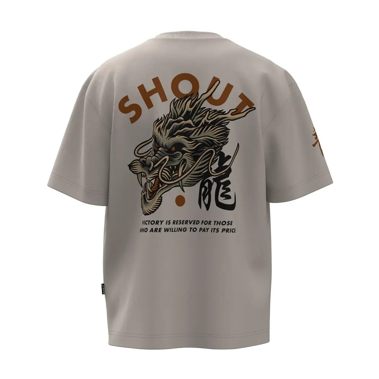 Oversize Shout Limited Edition Victory Dragon Unisex T-Shirt