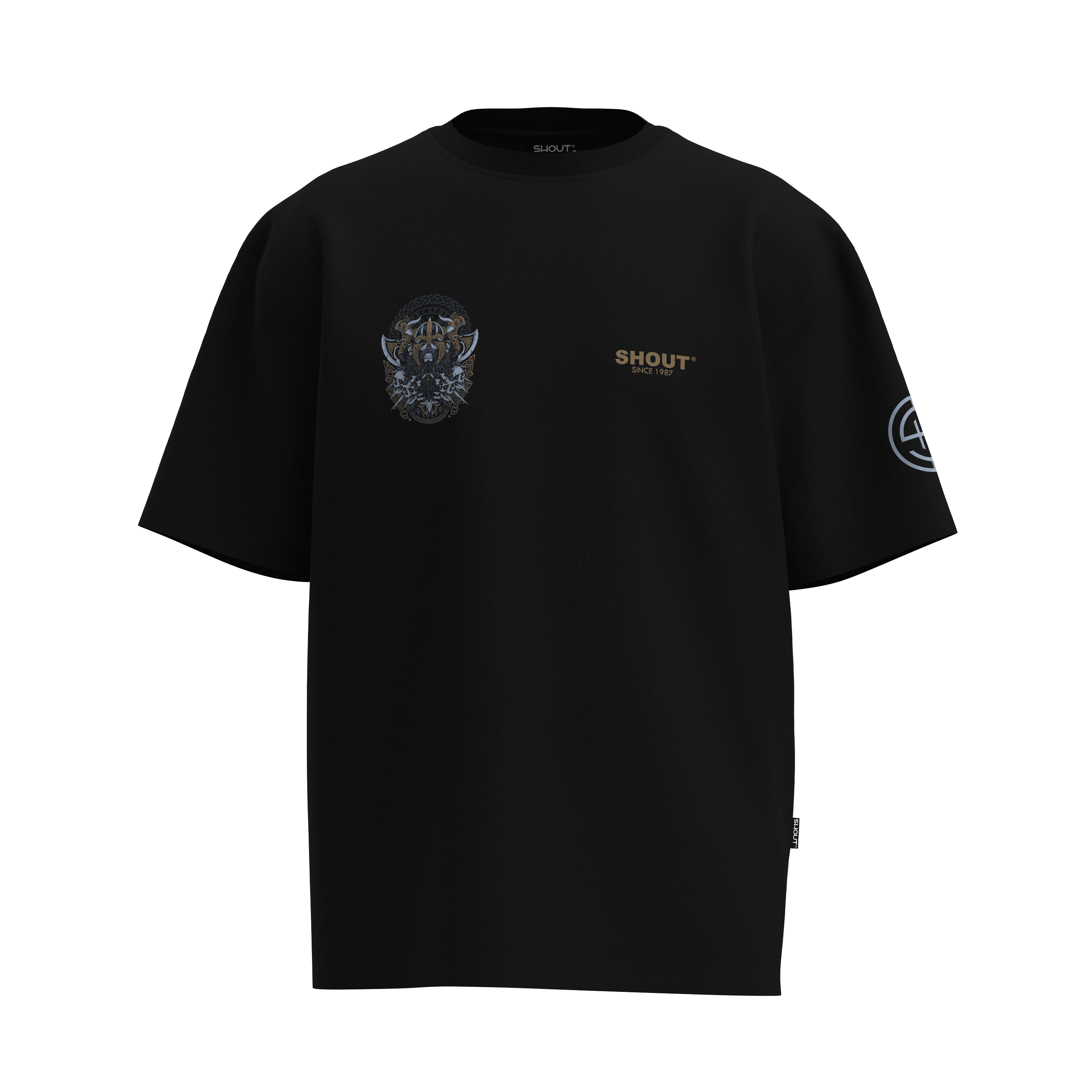 Oversize Shout Limited Edition Viking Unisex T-Shirt