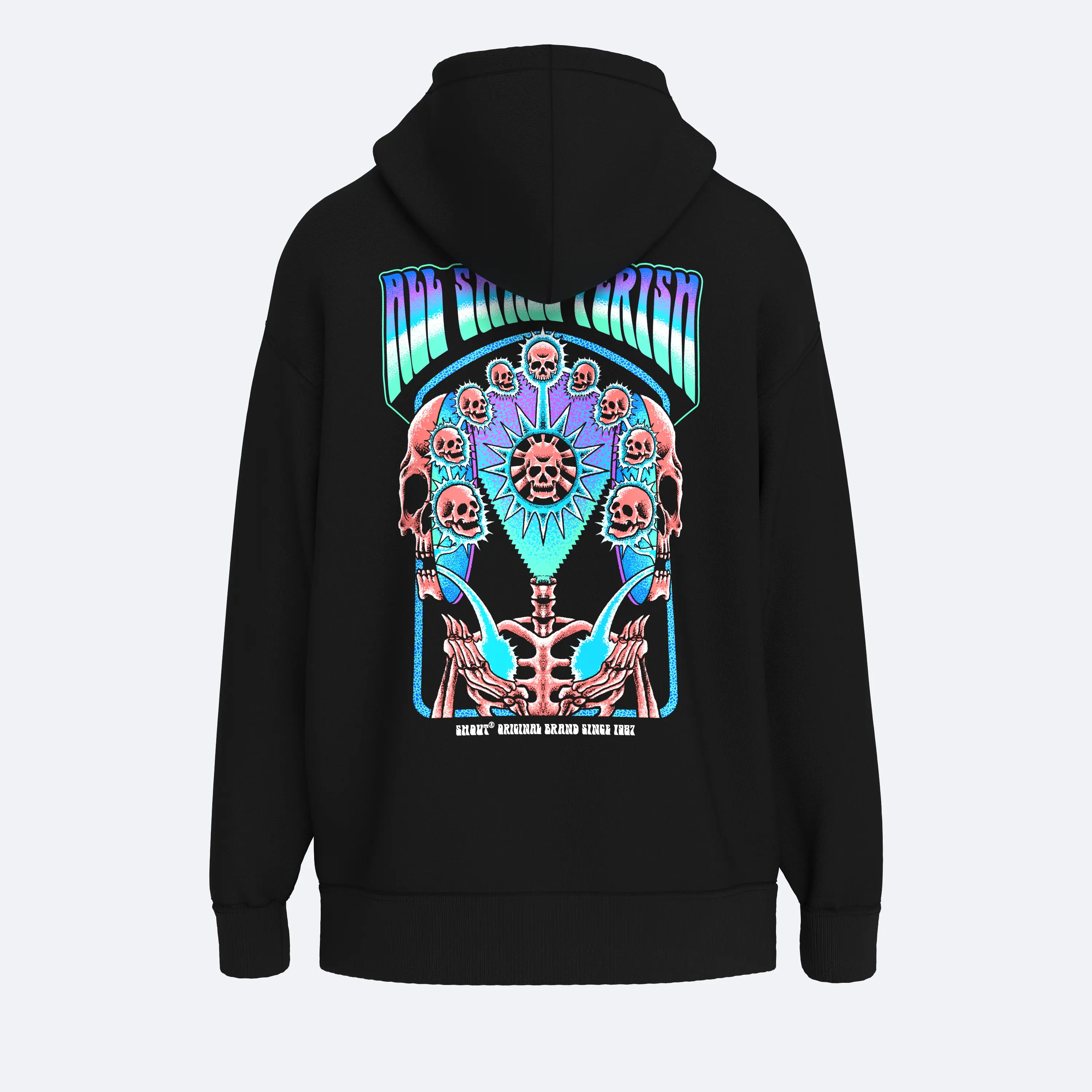 Shout All Shall Perish Oversize Unisex Hoodie