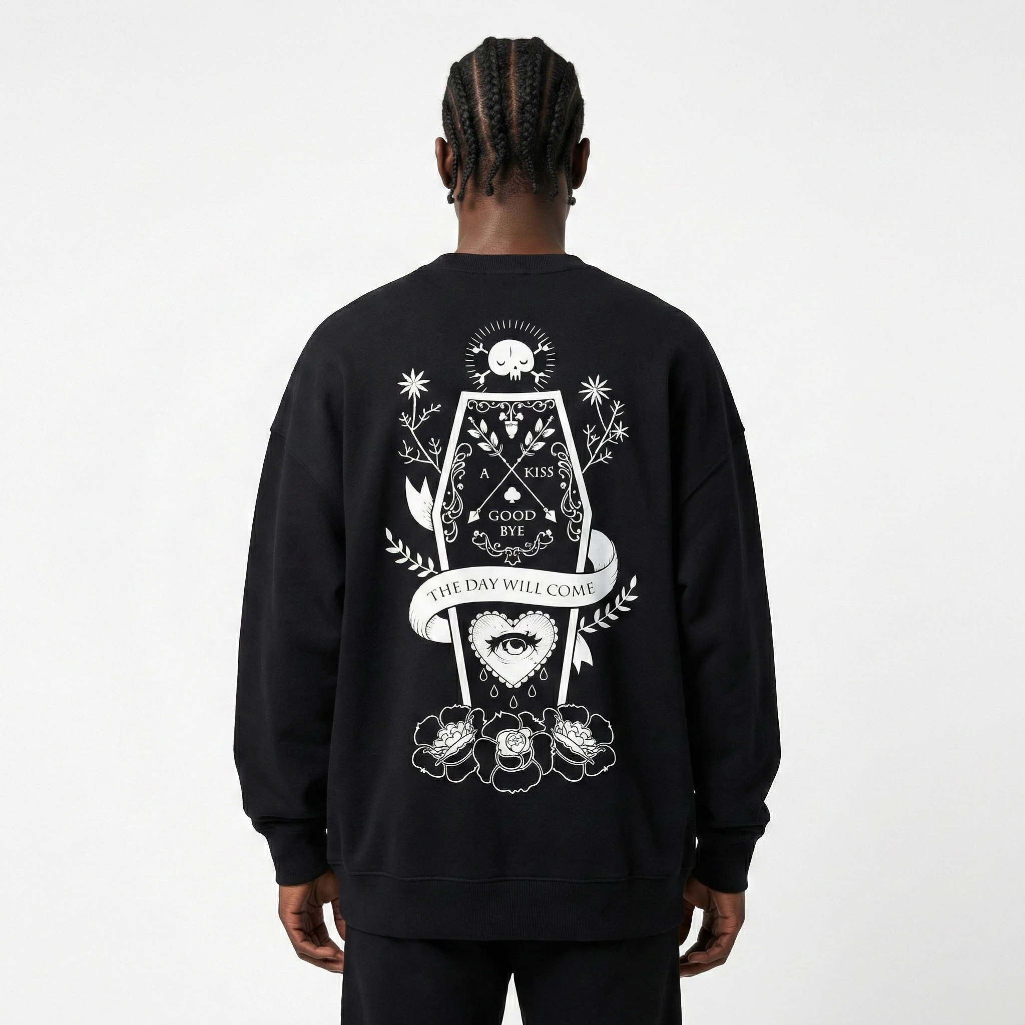 Shout Oversize Samurai Dragon Japanese Culture Unisex Sweatshirt