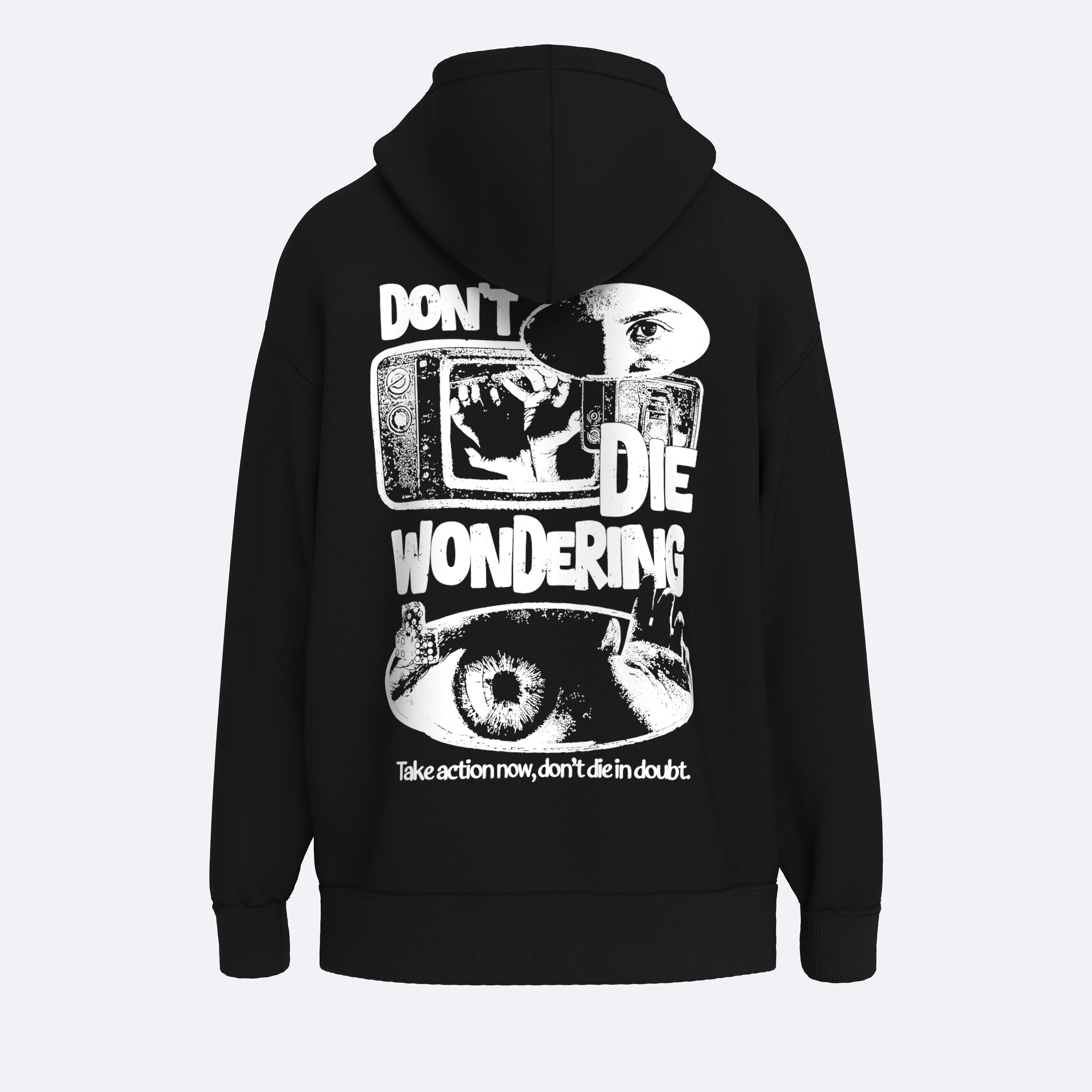 Shout Don’t Die Wondering Unisex Oversize Hoodie