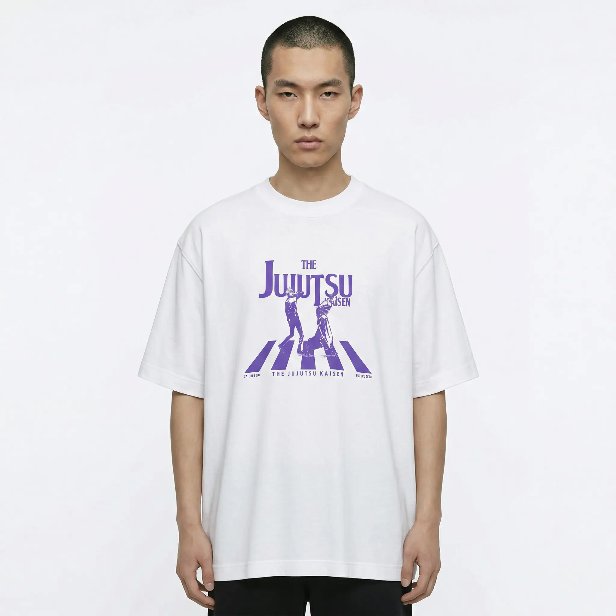 Shout Jujutsu Clash Unisex Oversize Tişört
