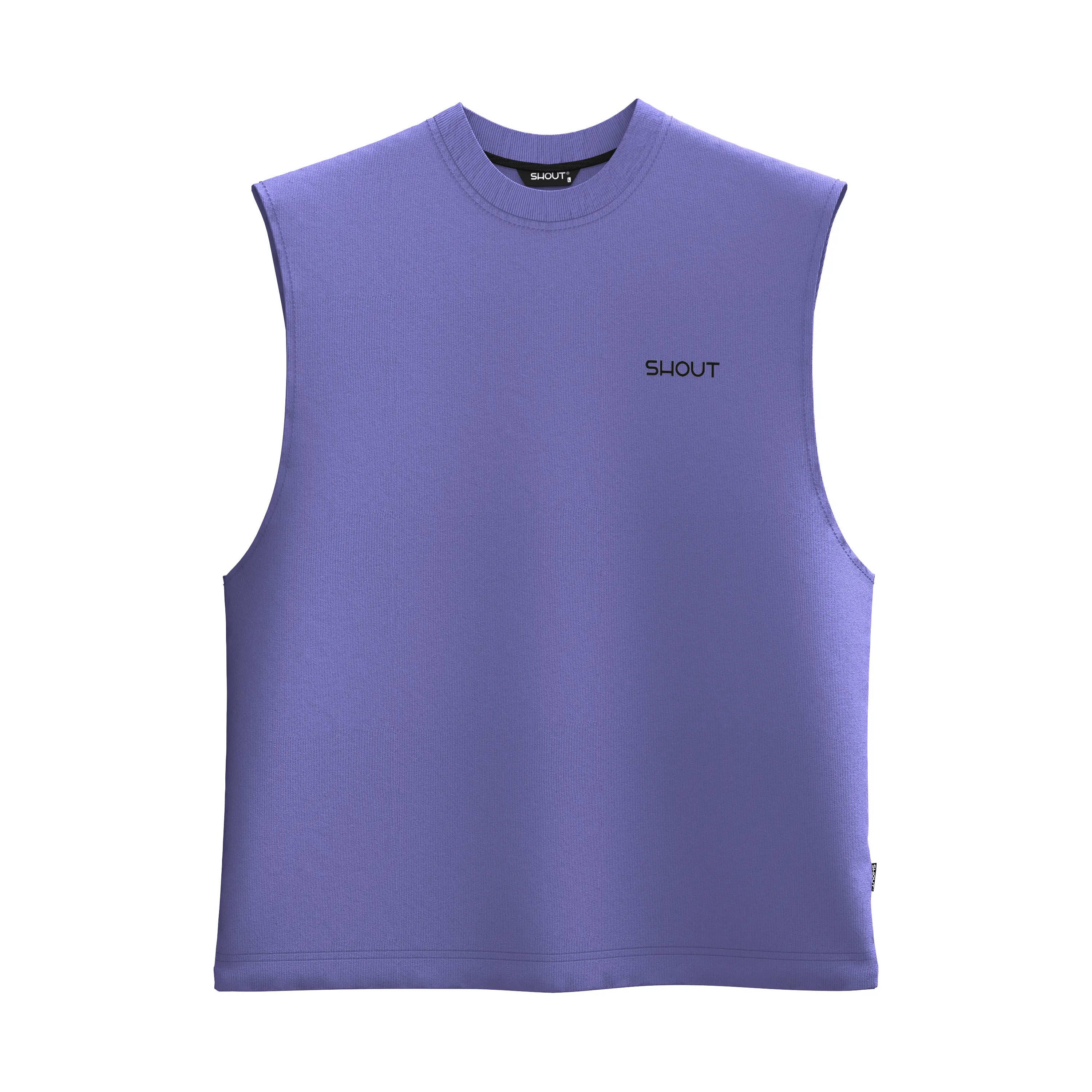 Shout Oversize Basic Unisex Atlet - Purple