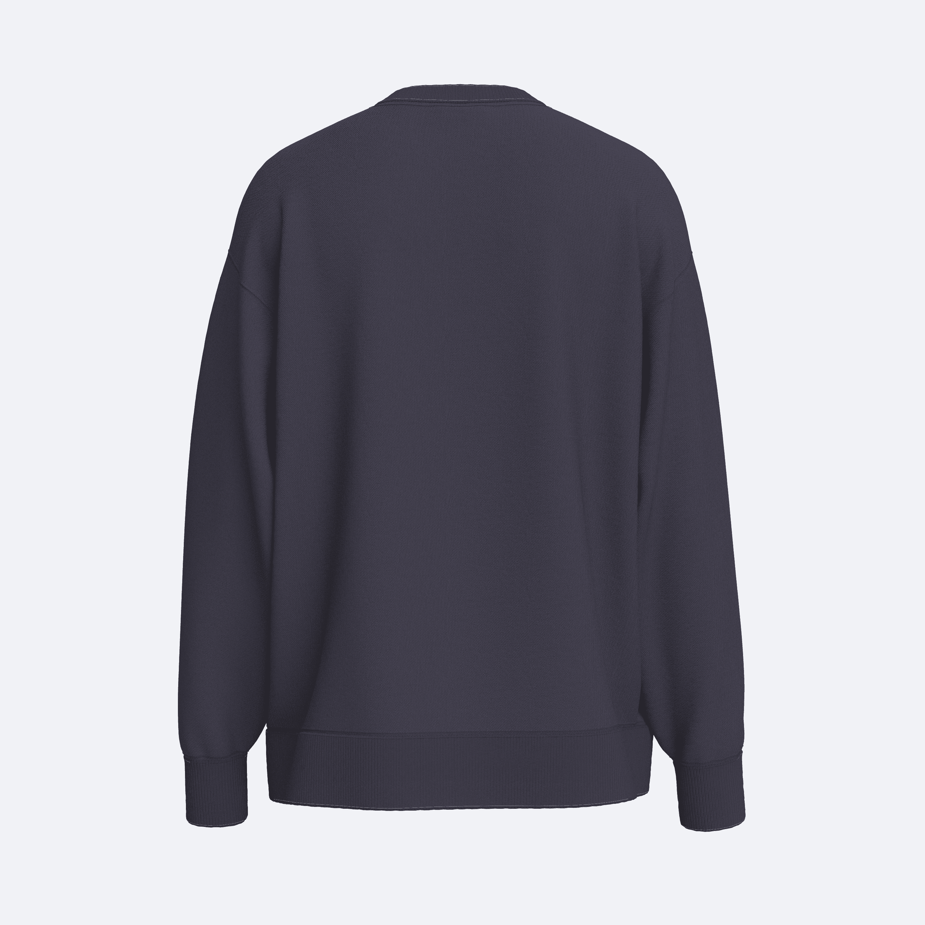 Shout Oversize Basic Unisex Sweatshirt - Füme