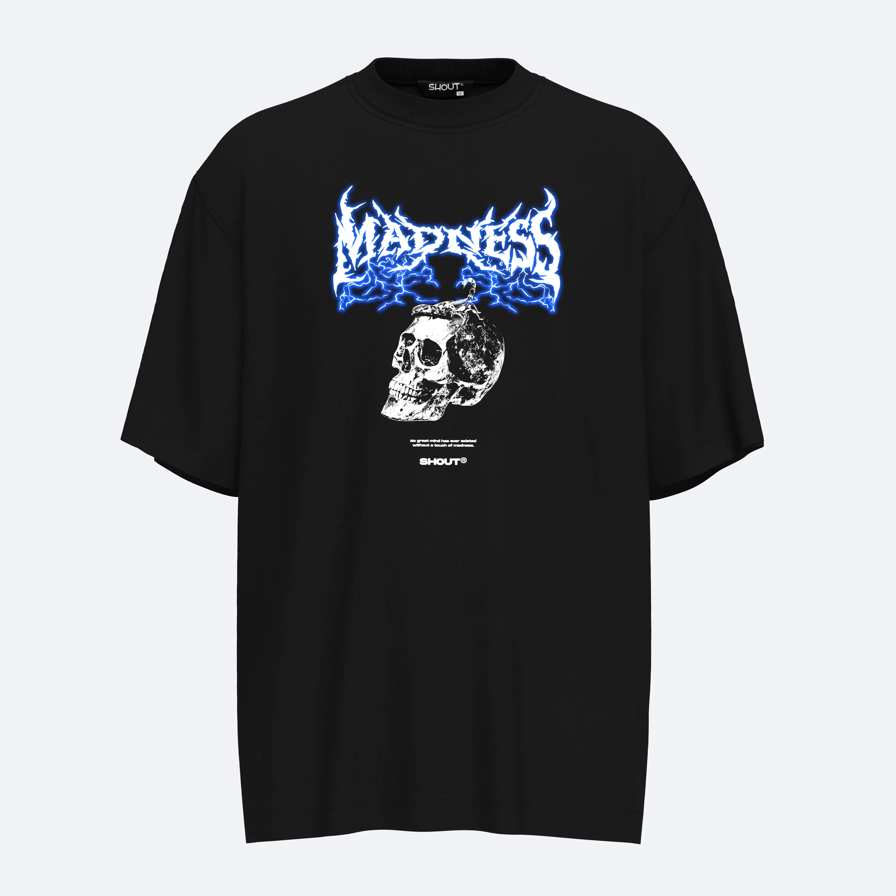 Shout Oversize Madness Oldschool Unisex T-shirt