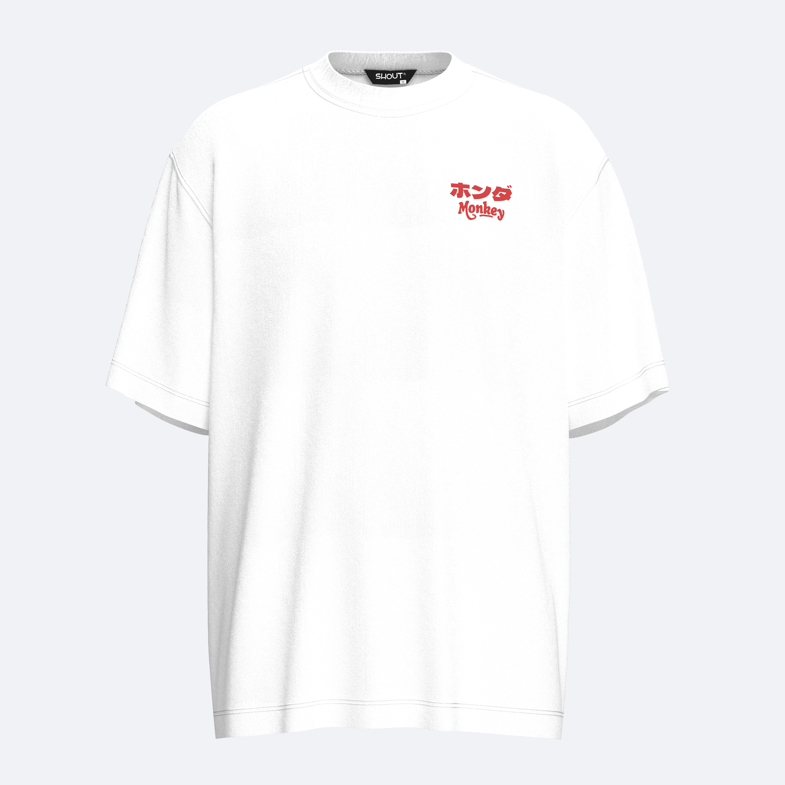 Shout Monkey 125cc Oversize Unisex T-Shirt