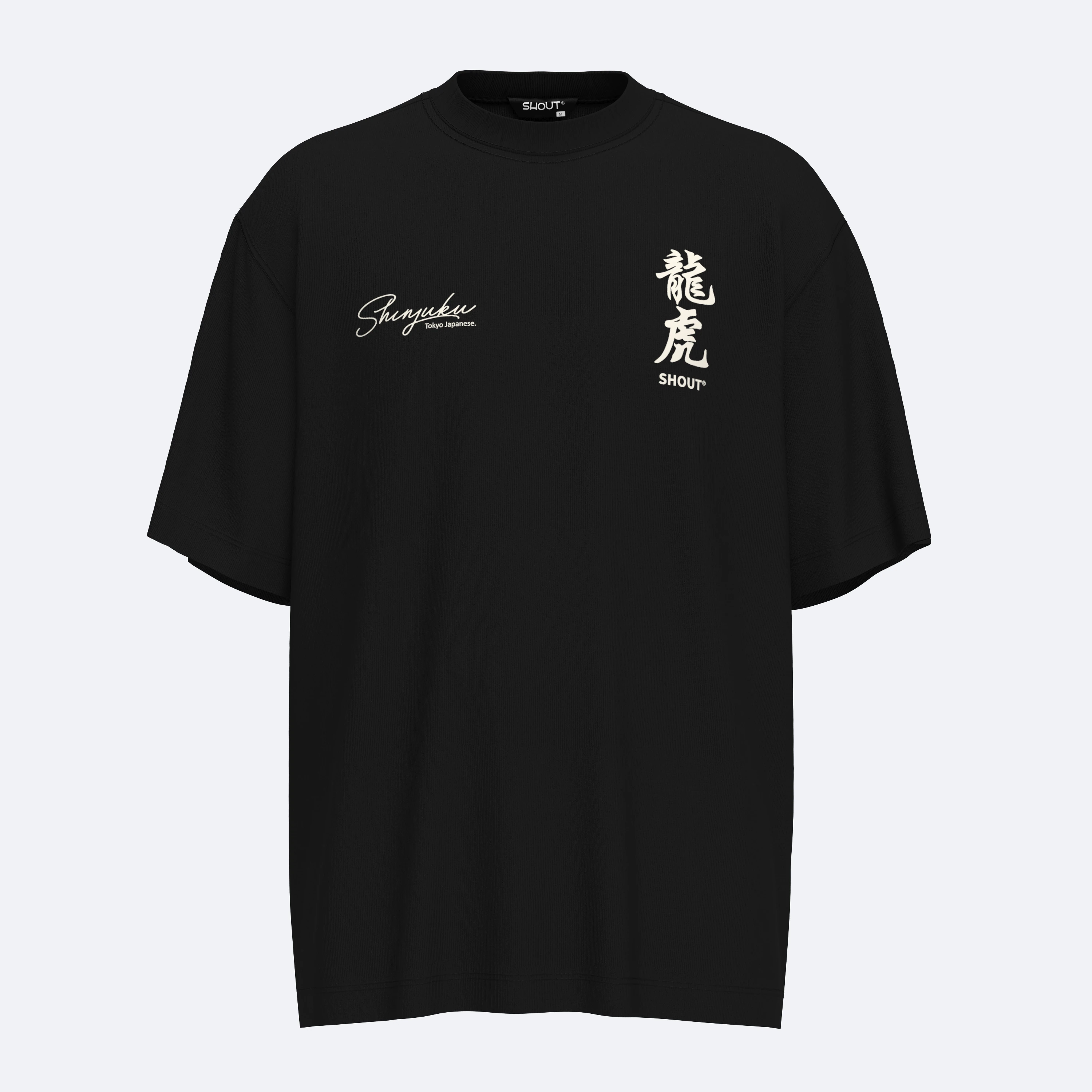 Shout Oversize Tokyo Shinjuku Tiger vs. Dragon Unisex T-Shirt