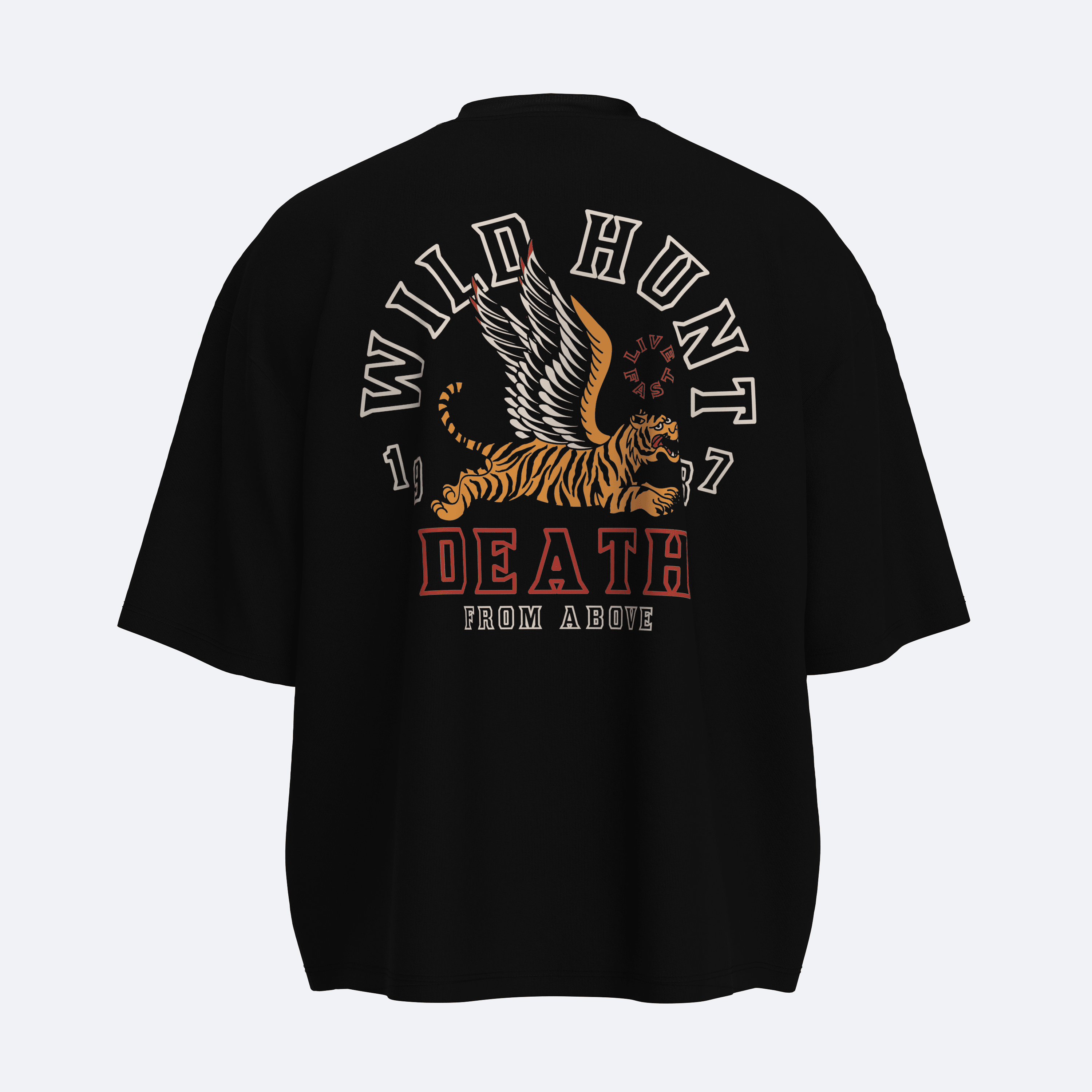 Shout Wild Hunt Unisex Boxy Fit Tişört