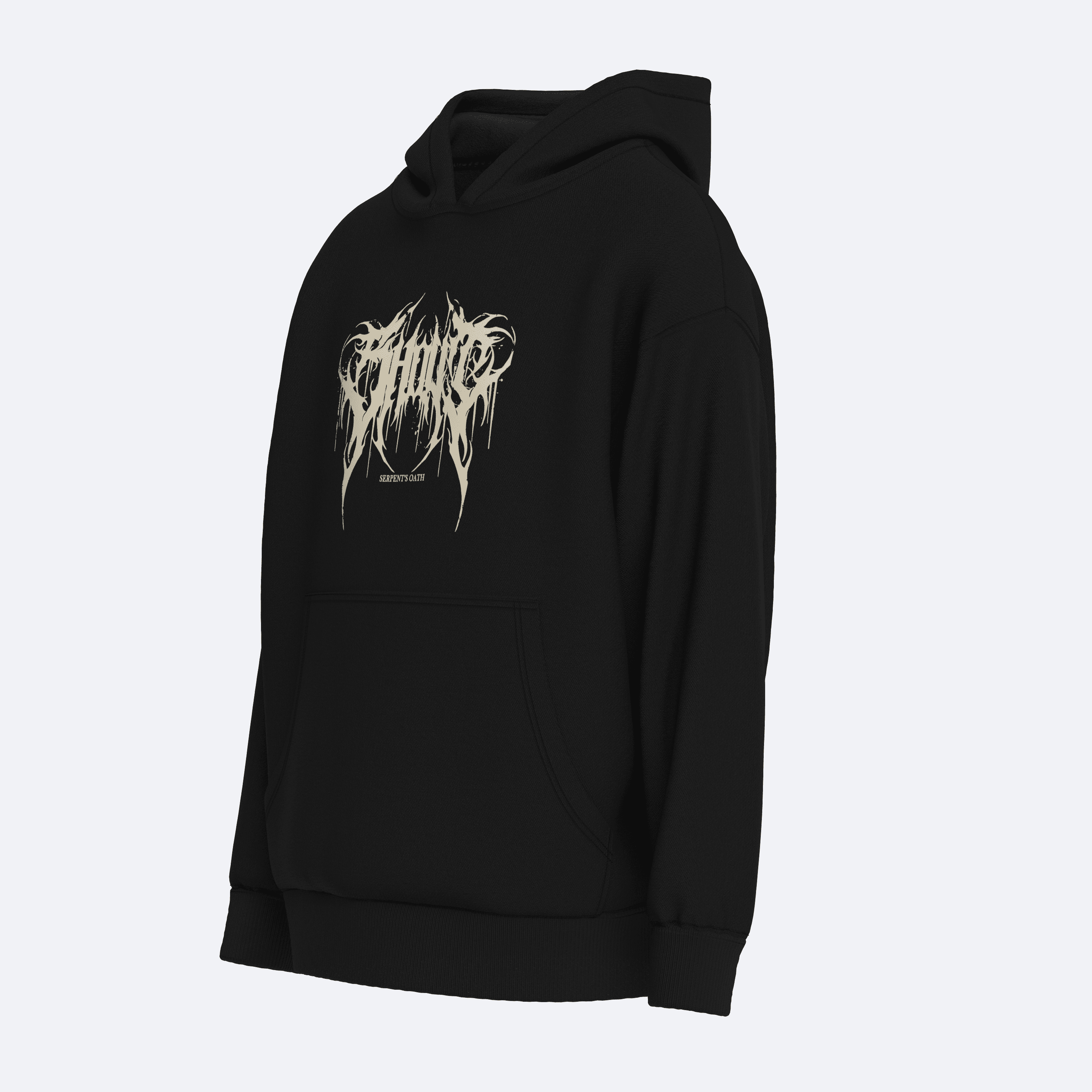 Shout Oversize Serpents Oath Unisex Hoodie