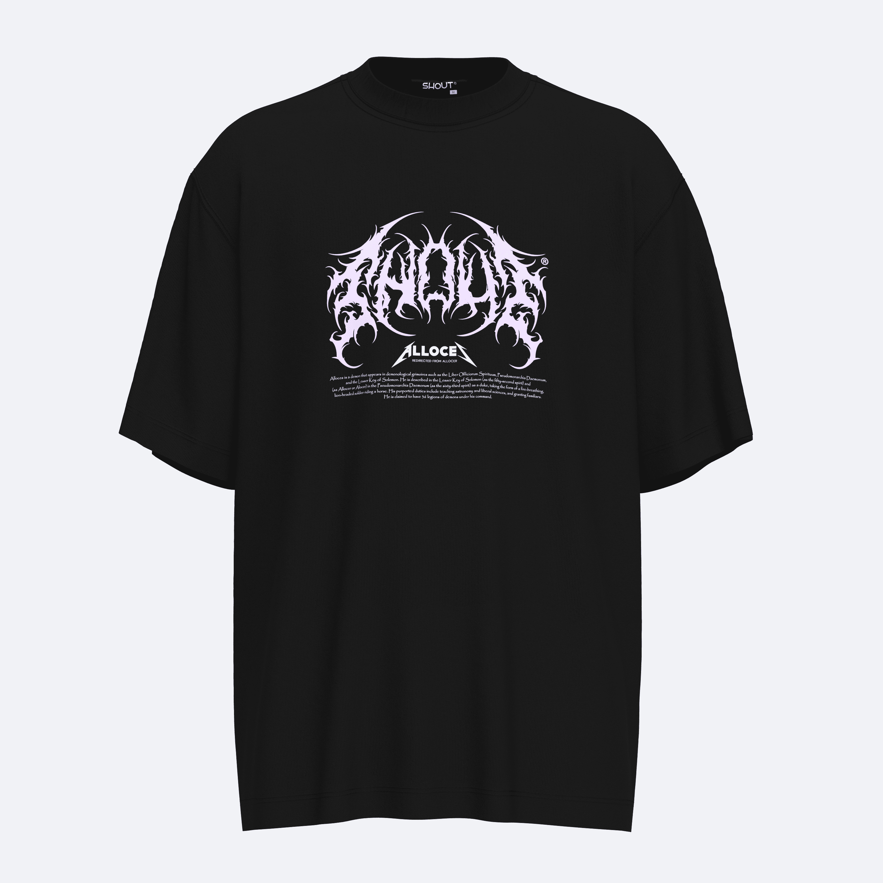Shout Oversize Alloces Unisex T-Shirt