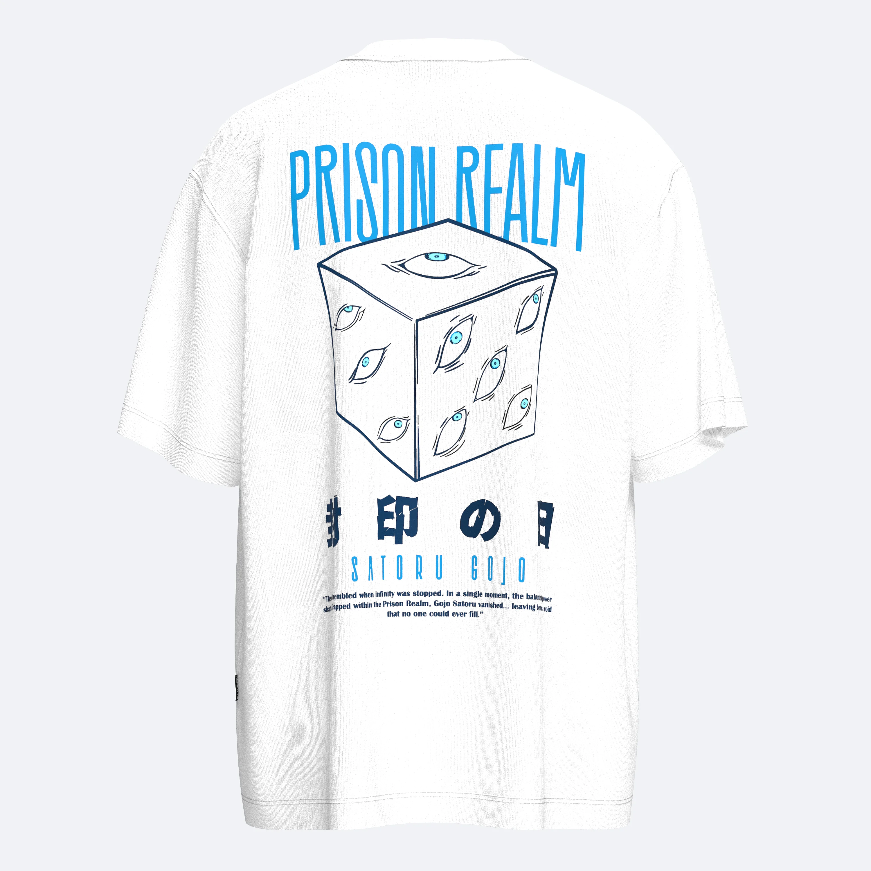 Shout Prison Realm Unisex Oversize Tişört