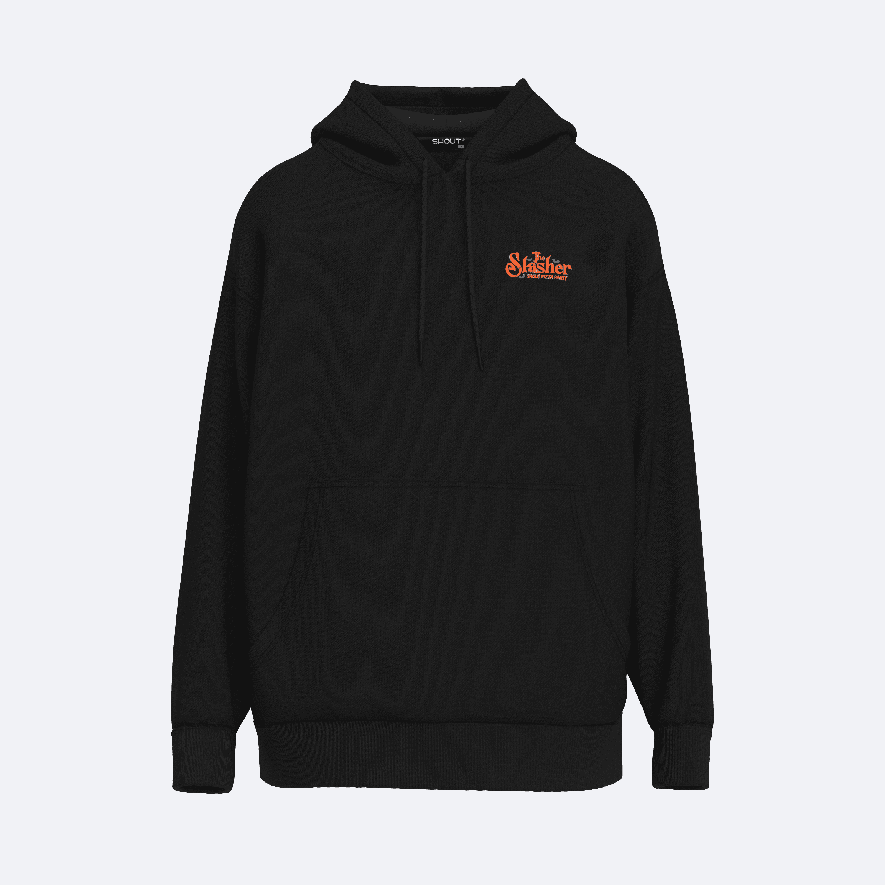 Shout The Slasher Pizza Party Oversize Unisex Hoodie