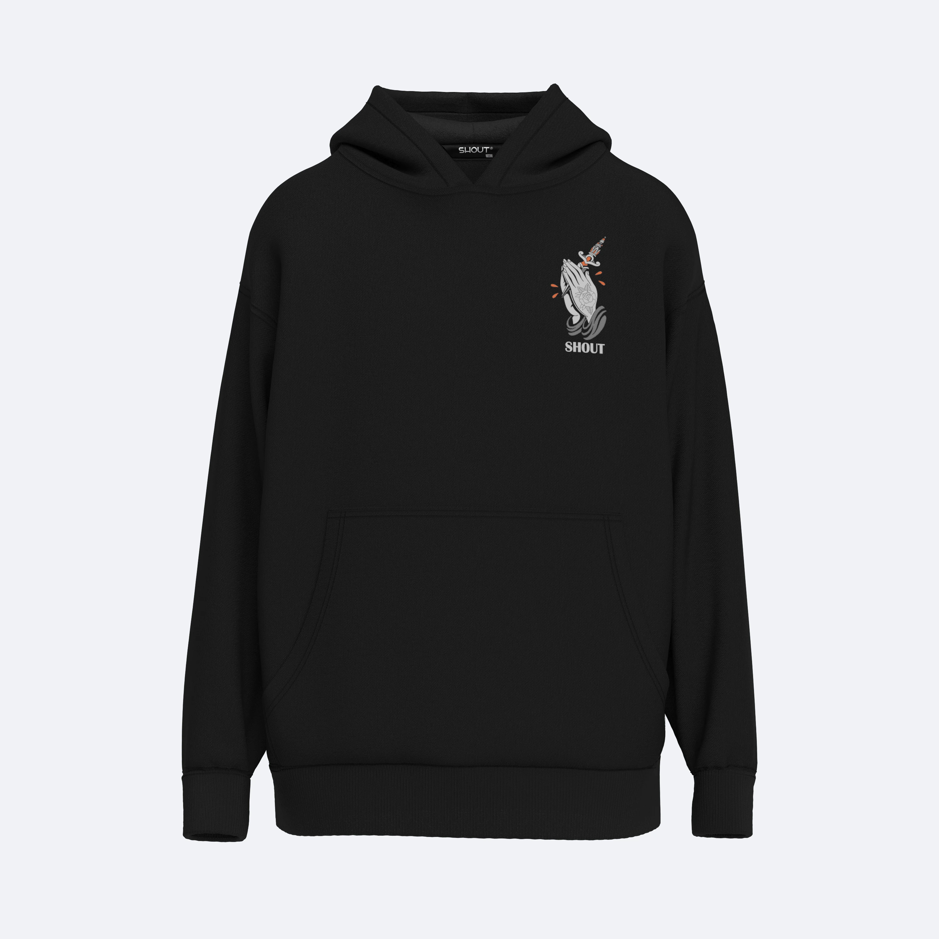 Shout Faith & Fury Unisex Oversize Hoodie