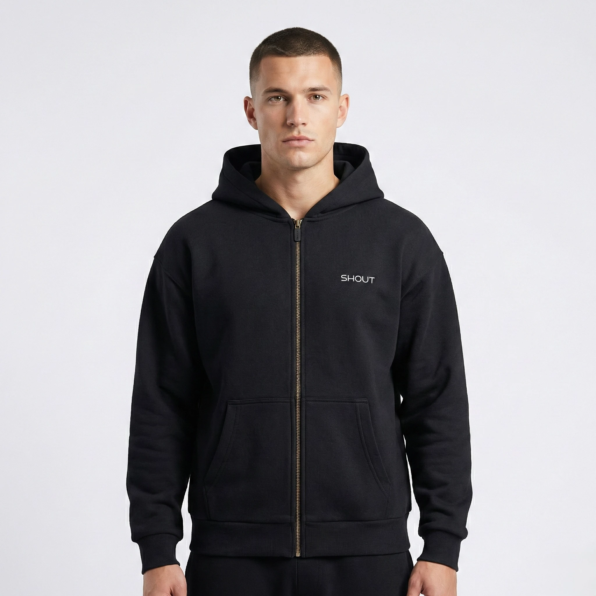 Zip Hoodie Modelleri | Oversize Fermuarlı – SHOUT