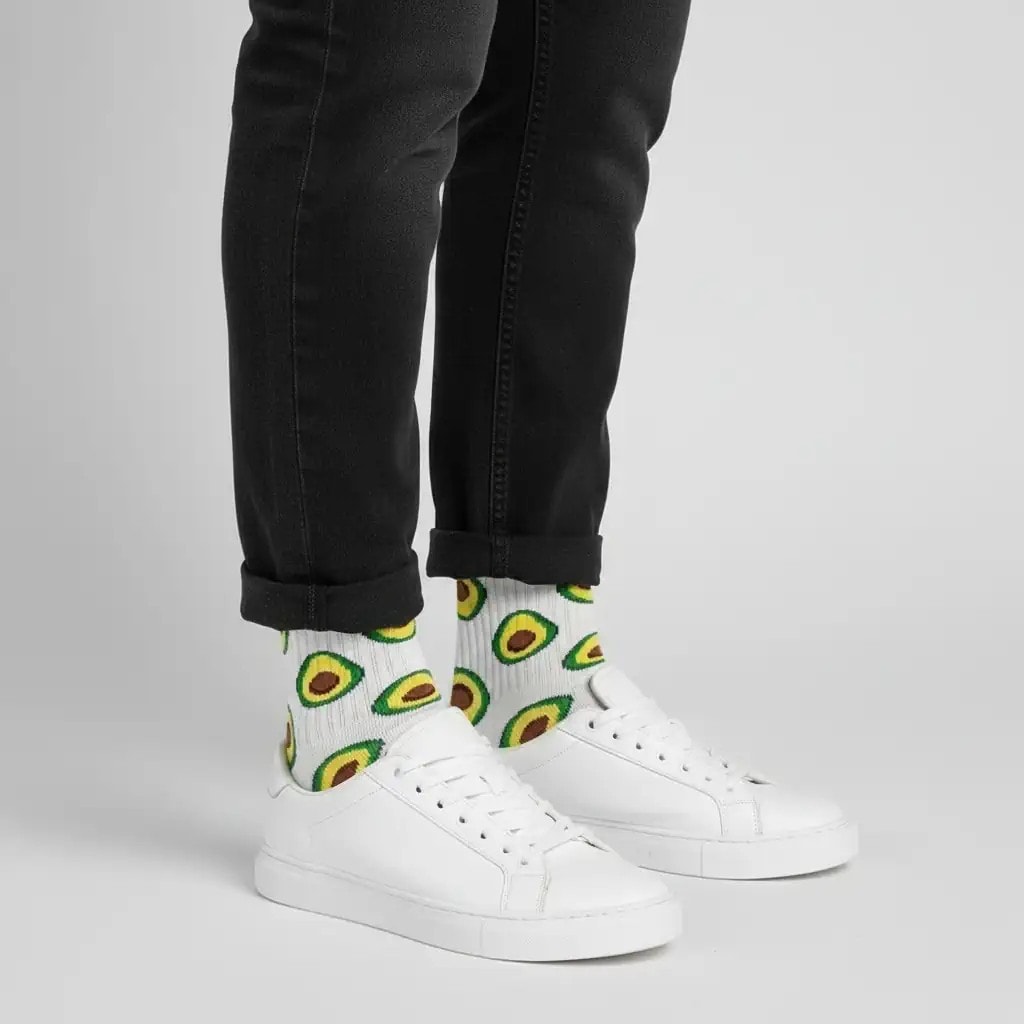 Shout Unisex Avokado One Size Sock