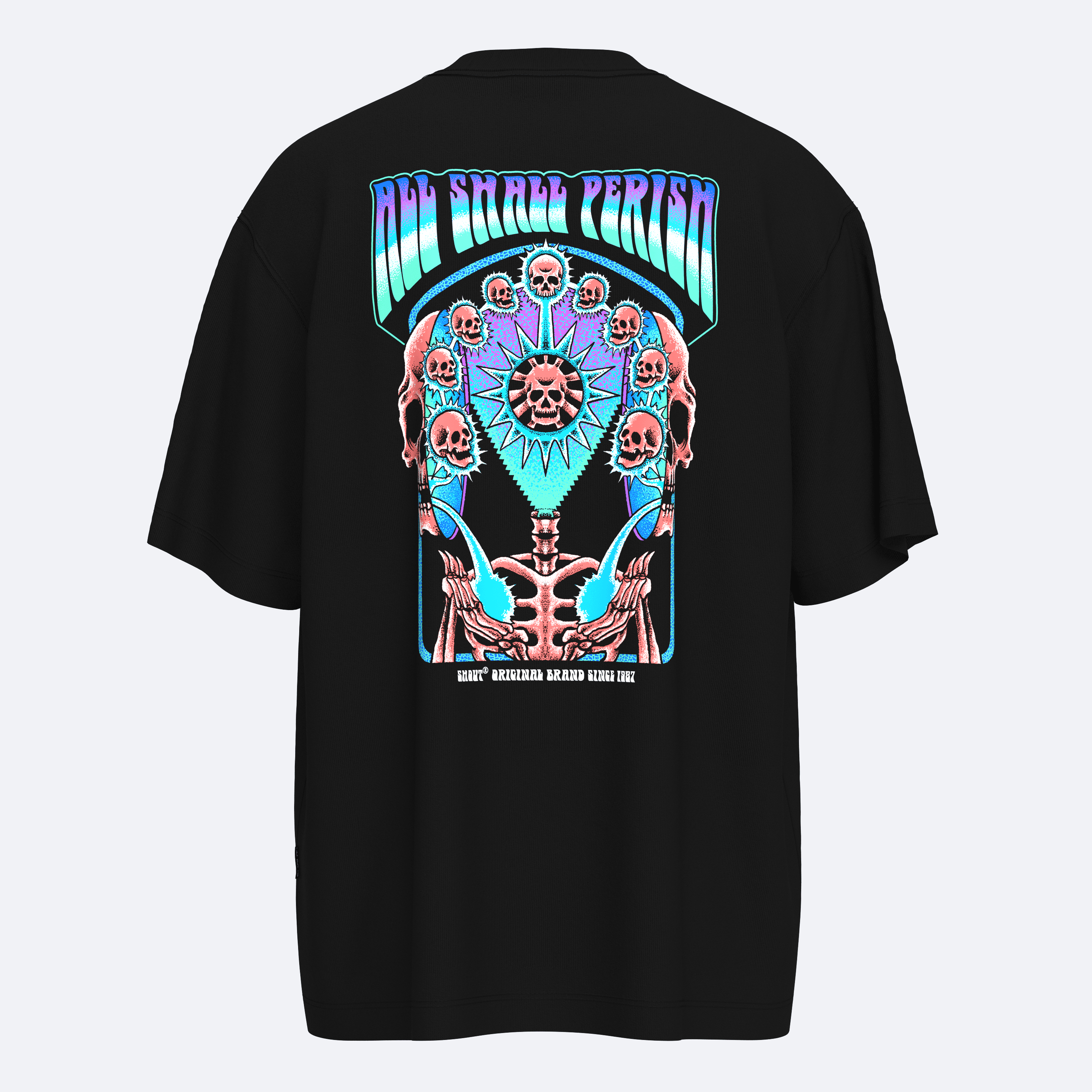 Shout Oversize All Shall Perish Unisex T-Shirt