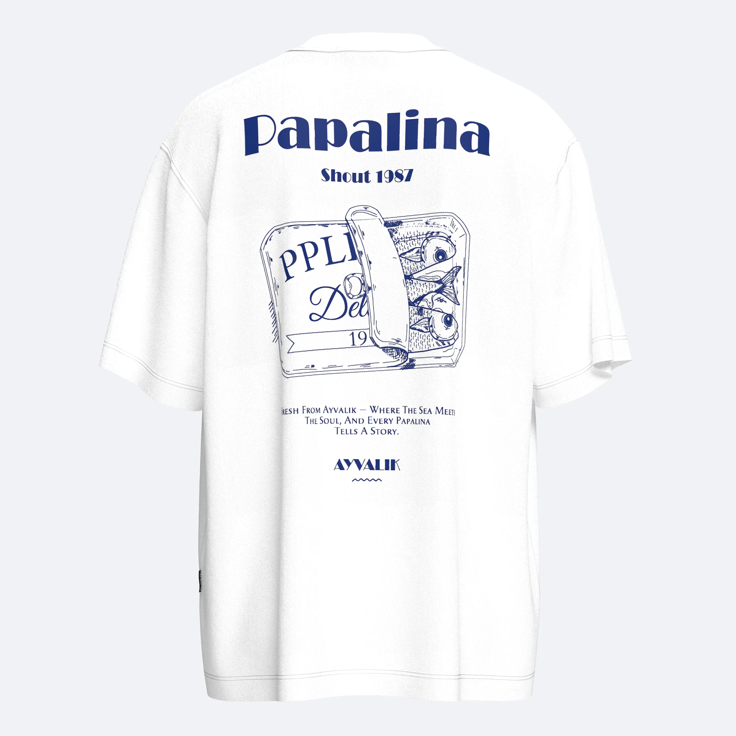 Shout Papalina Ayvalık Oversize Unisex T-Shirt