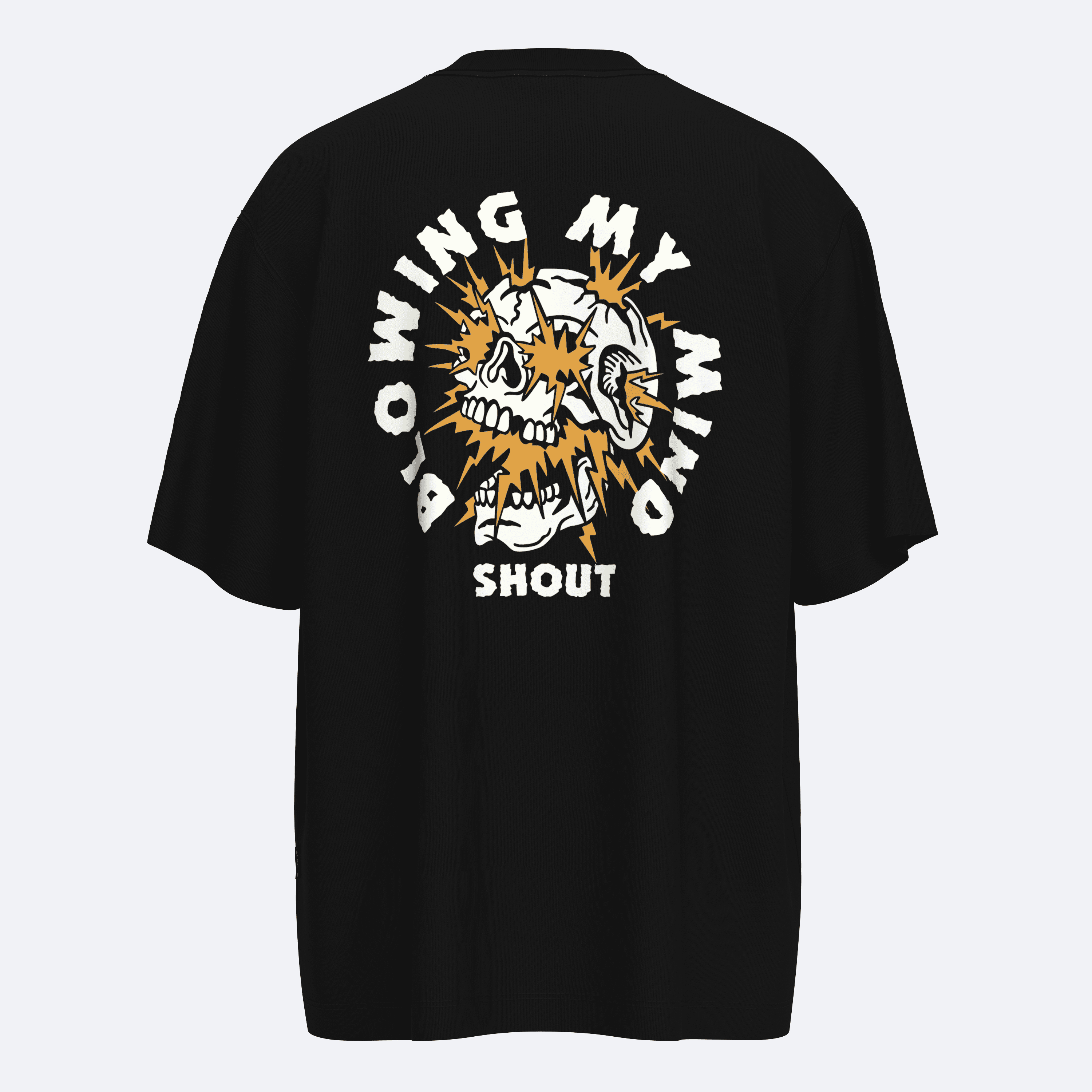 Shout Oversize Blowing My Mind Unisex T-Shirt