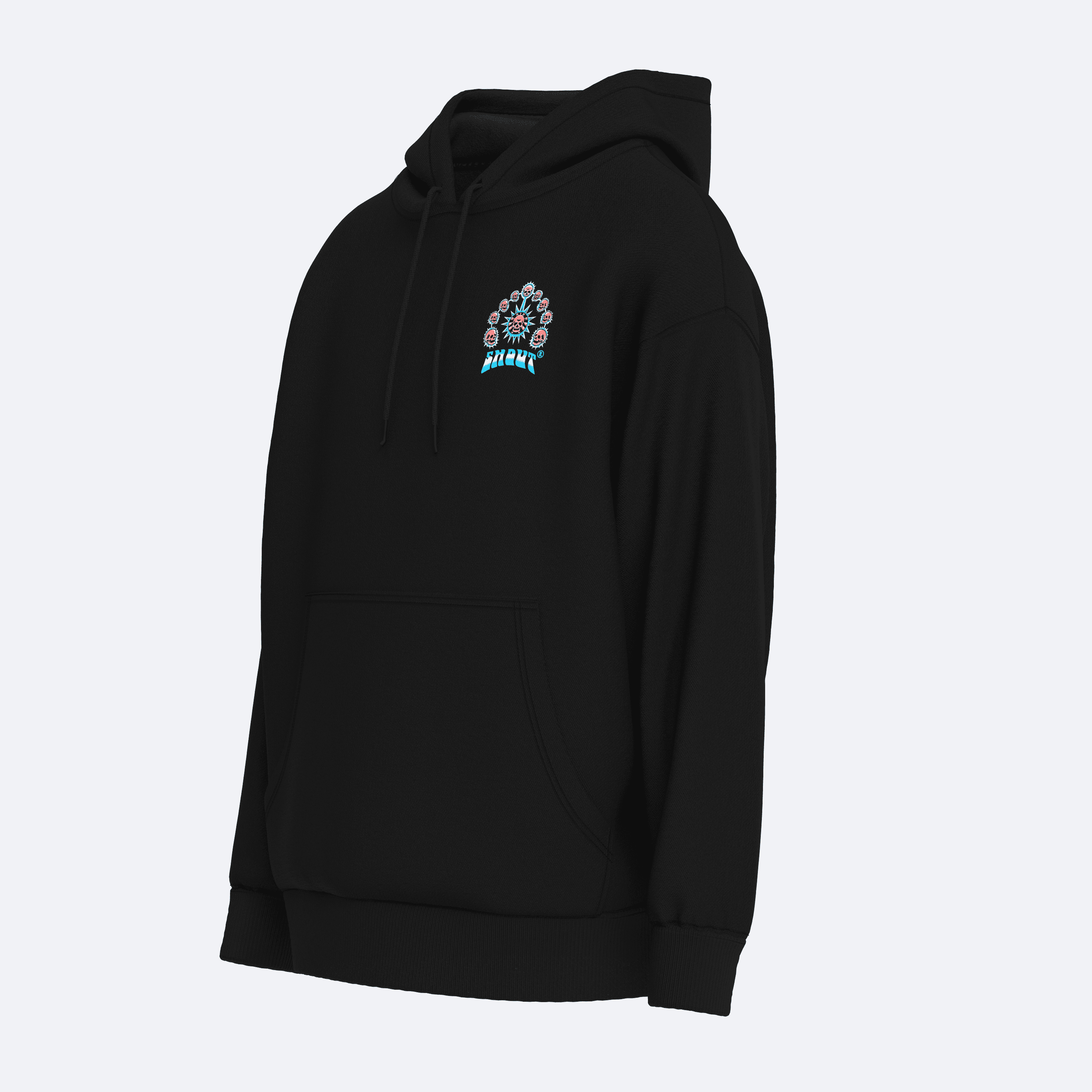 Shout All Shall Perish Oversize Unisex Hoodie