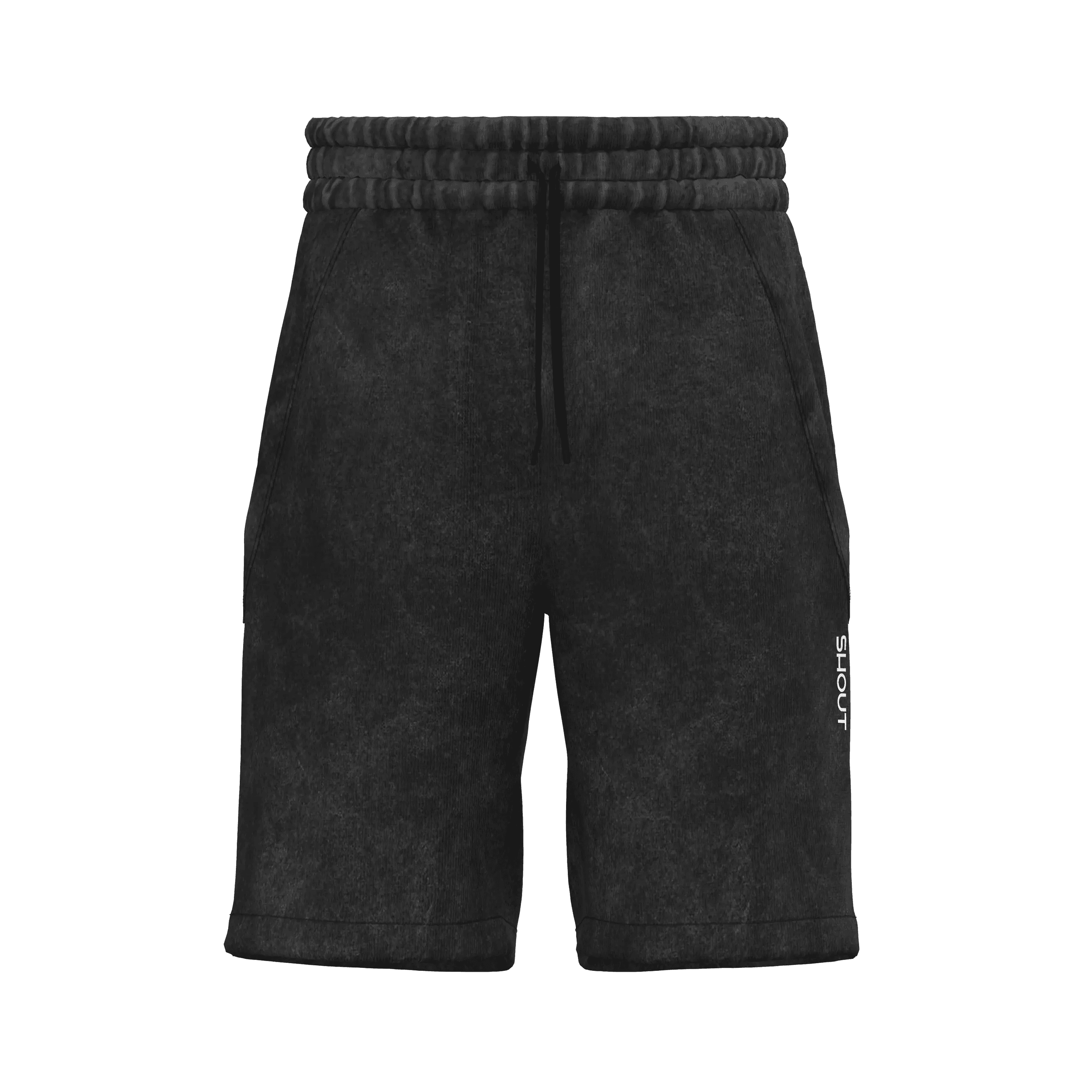 Oversize Shout Basic Acid Wash Short