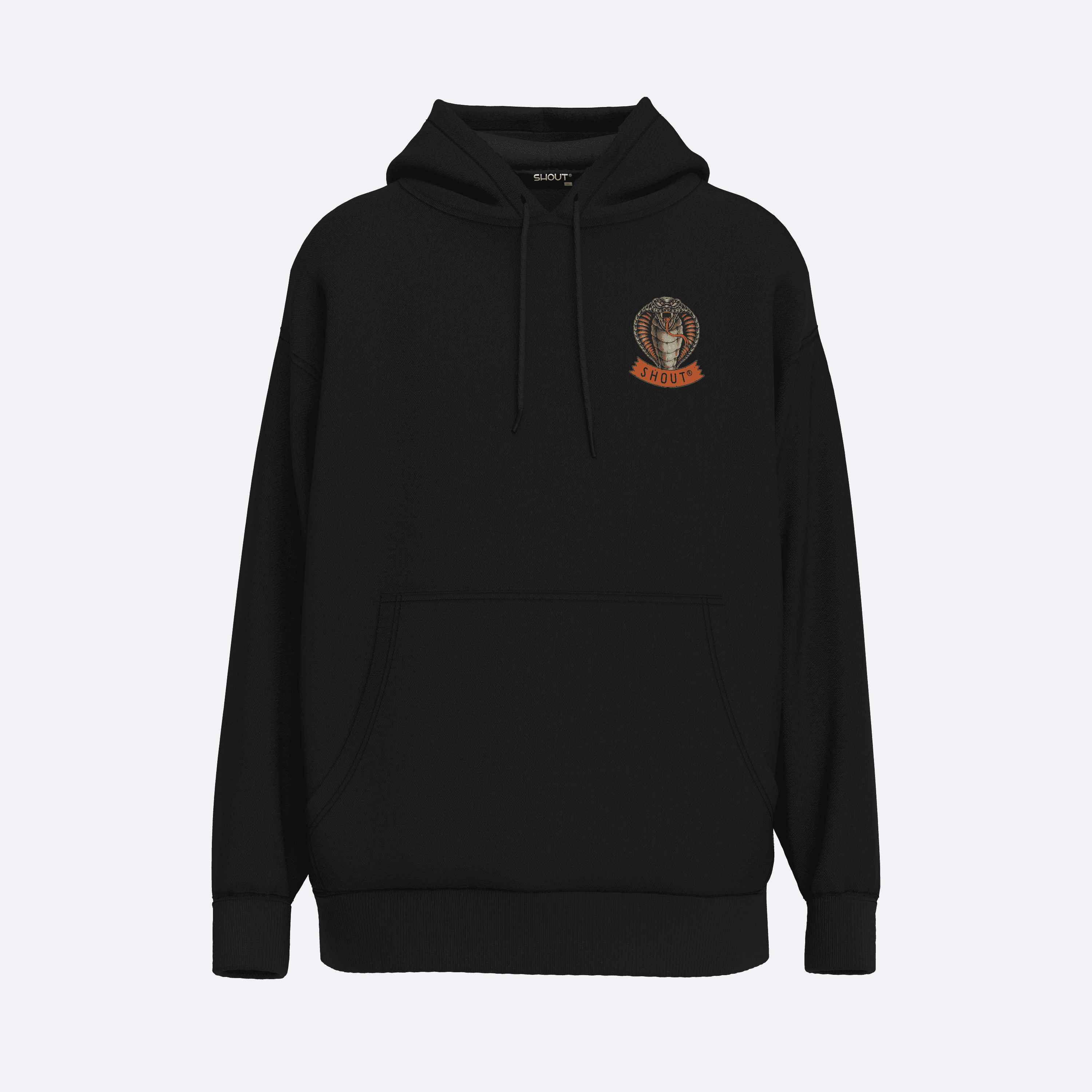 Shout Only the Good Cobra Oversize Unisex Hoodie