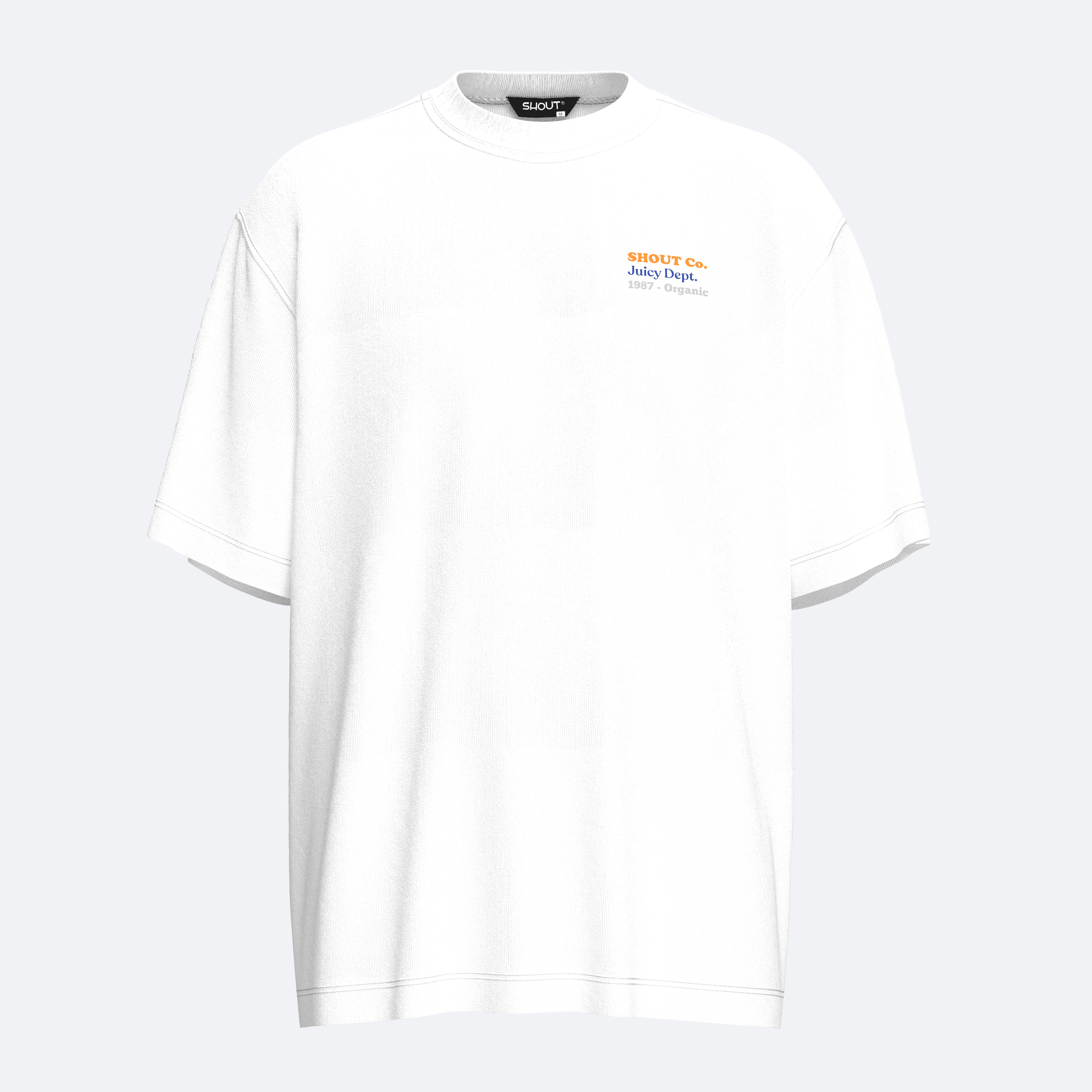Shout Oversize Apricot Market Unisex T-Shirt
