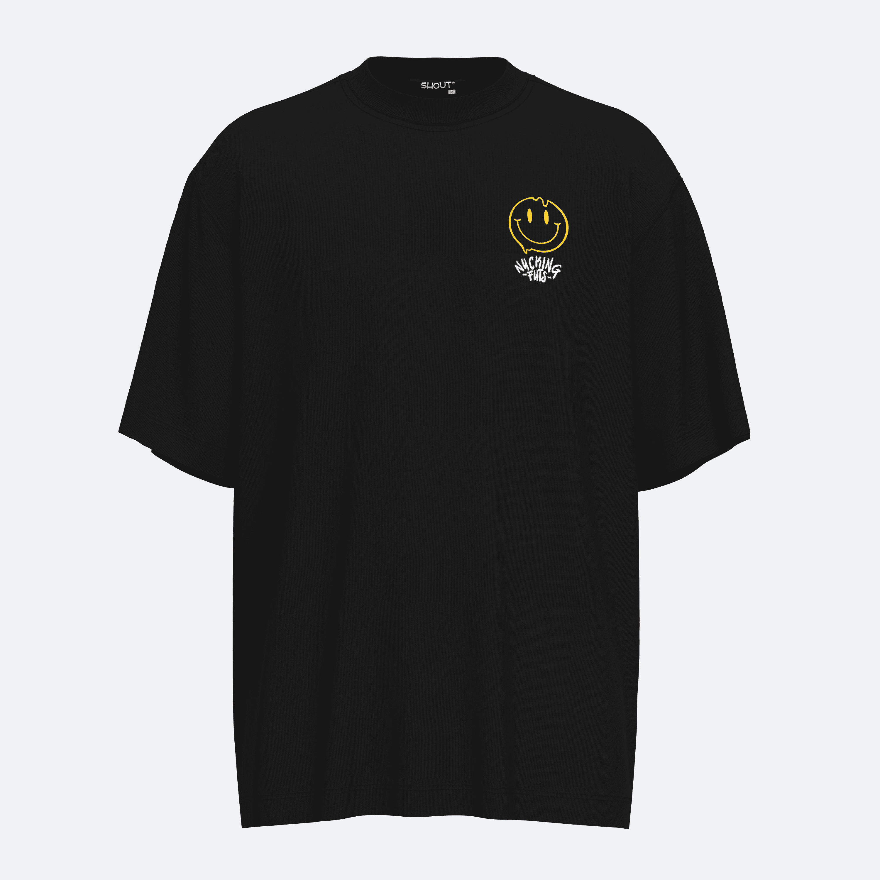 Shout Oversize Nucking Futs Oldschool Unisex T-Shirt