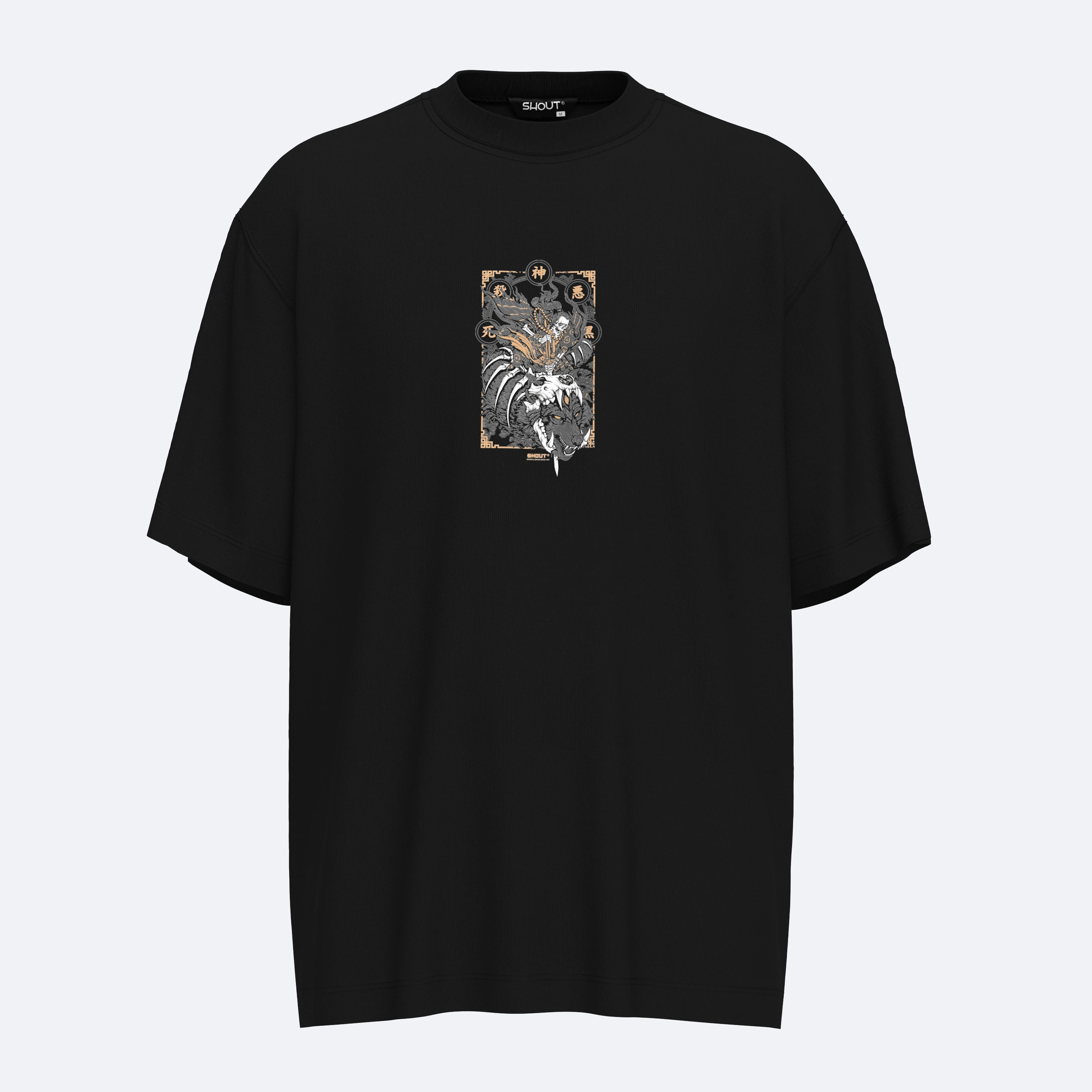 Oversize Shout Killer Samurai Unisex T-Shirt