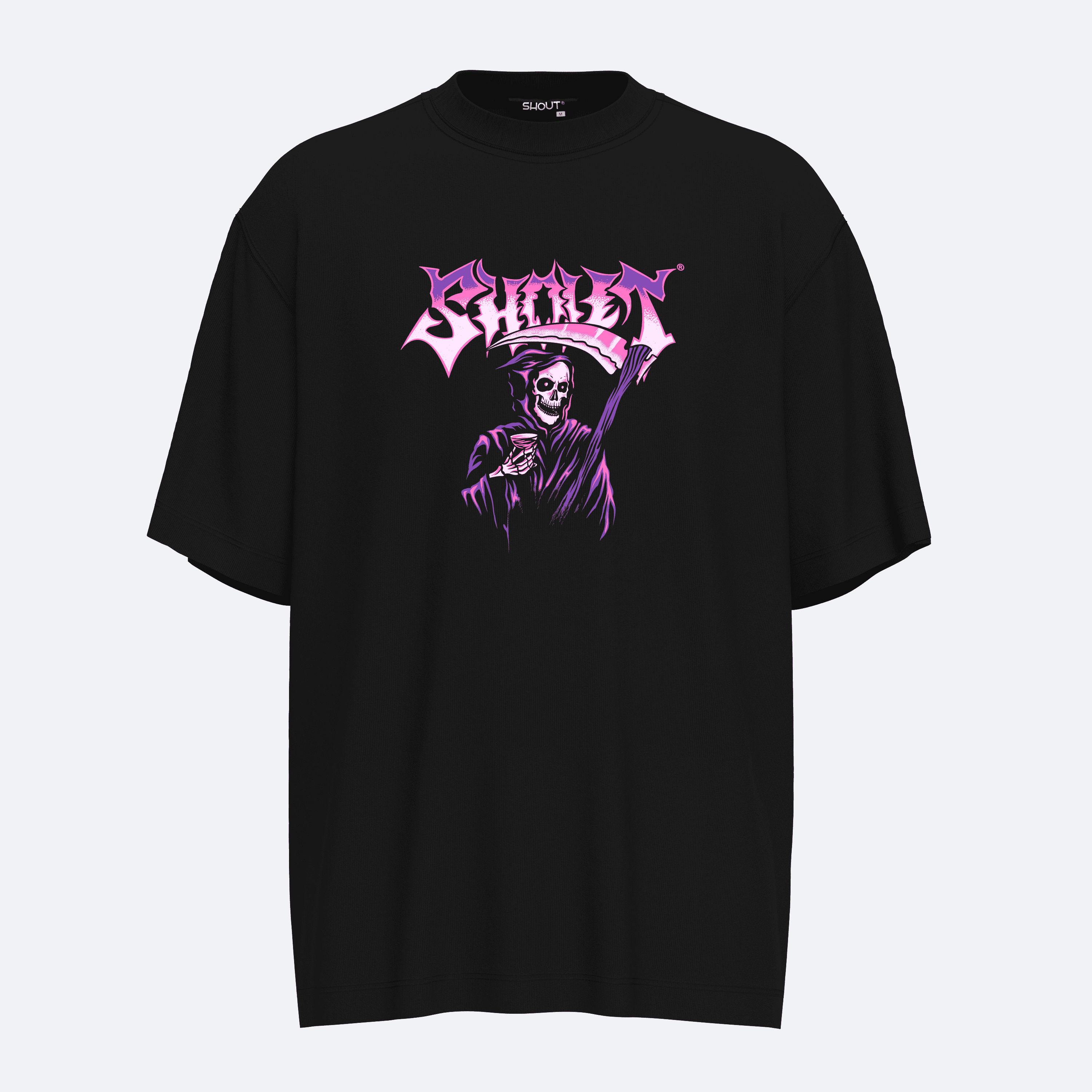 Shout Oversize Afterparty Reaper Unisex T-Shirt