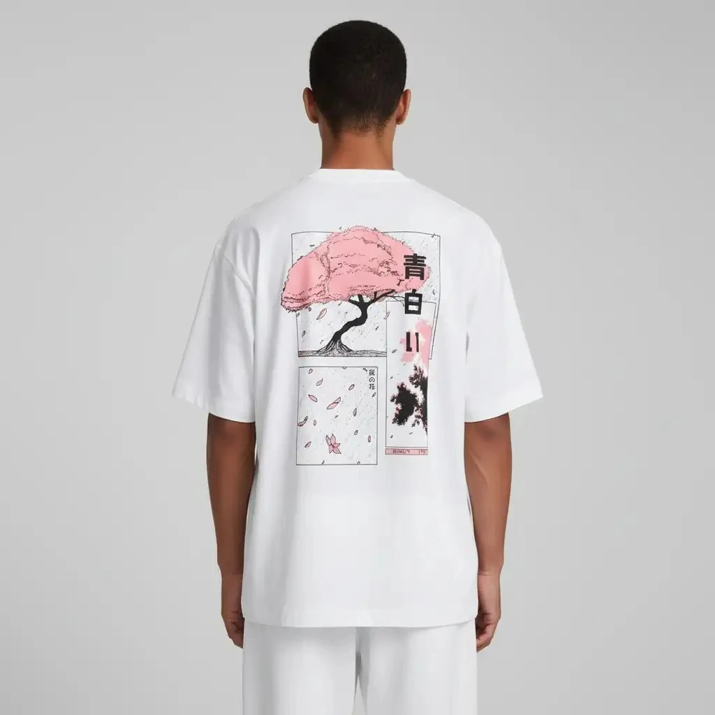 Shout Sakura Breeze Oversize Unisex T-Shirt