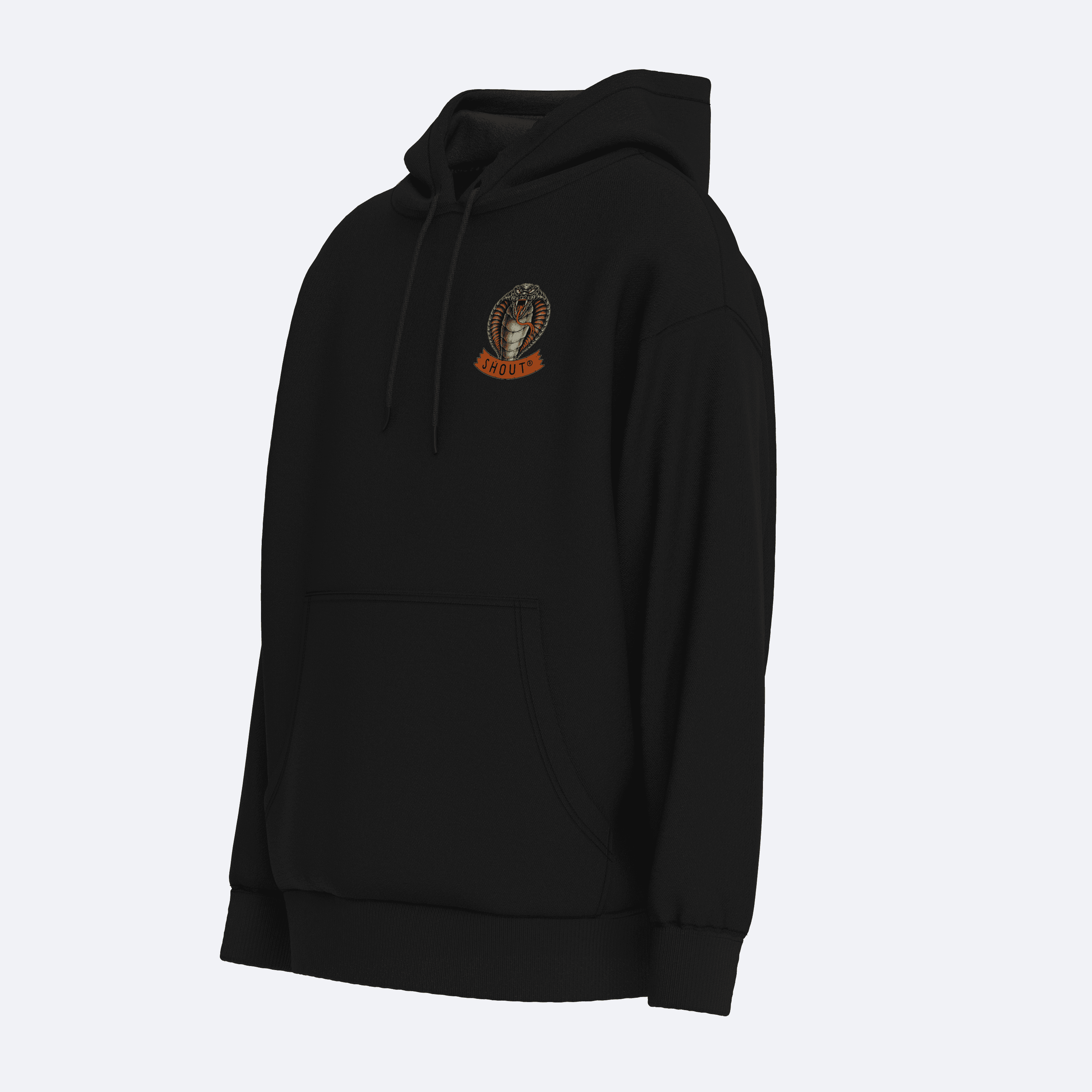 Shout Only the Good Cobra Oversize Unisex Hoodie
