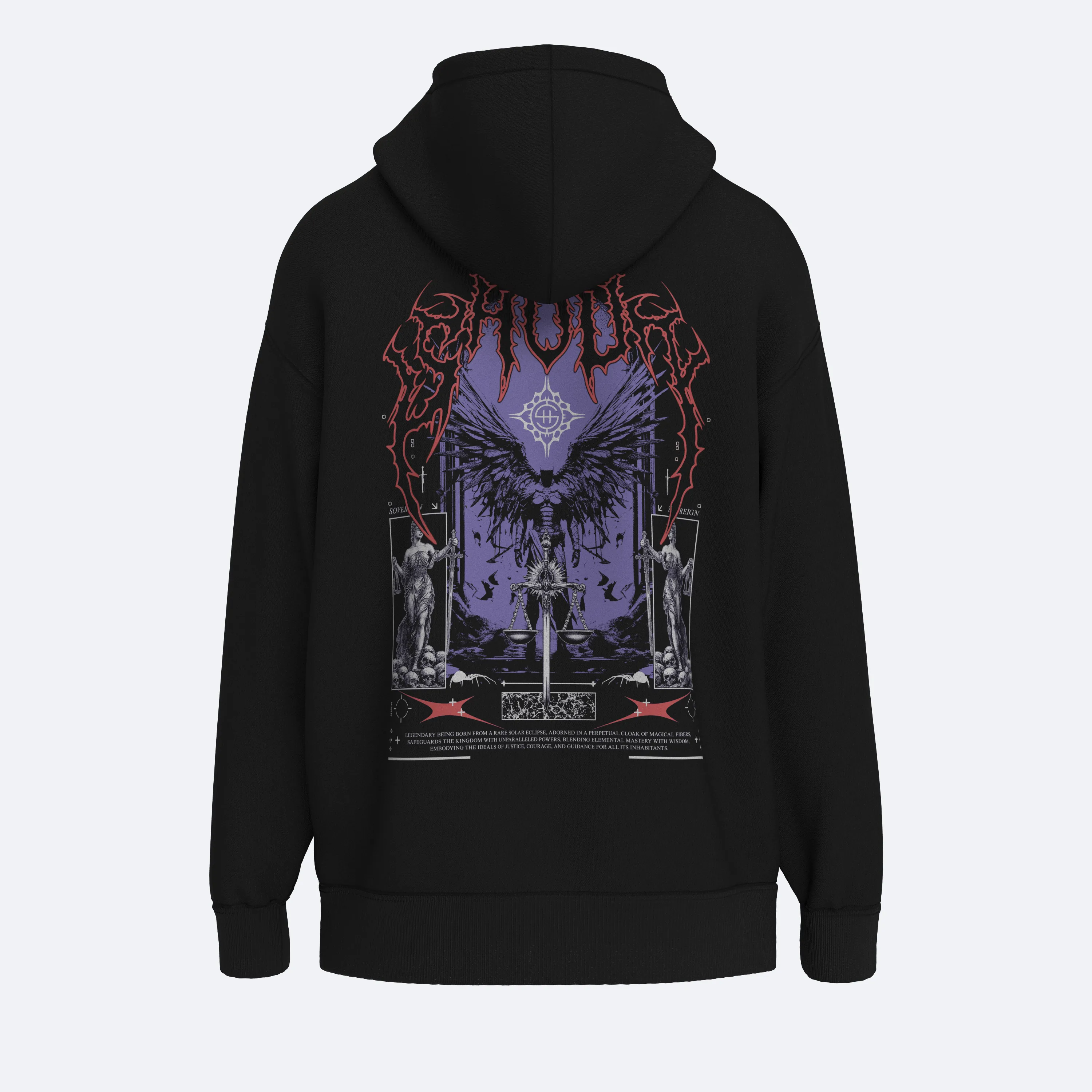 Shout Sovereign Unisex Oversize Hoodie