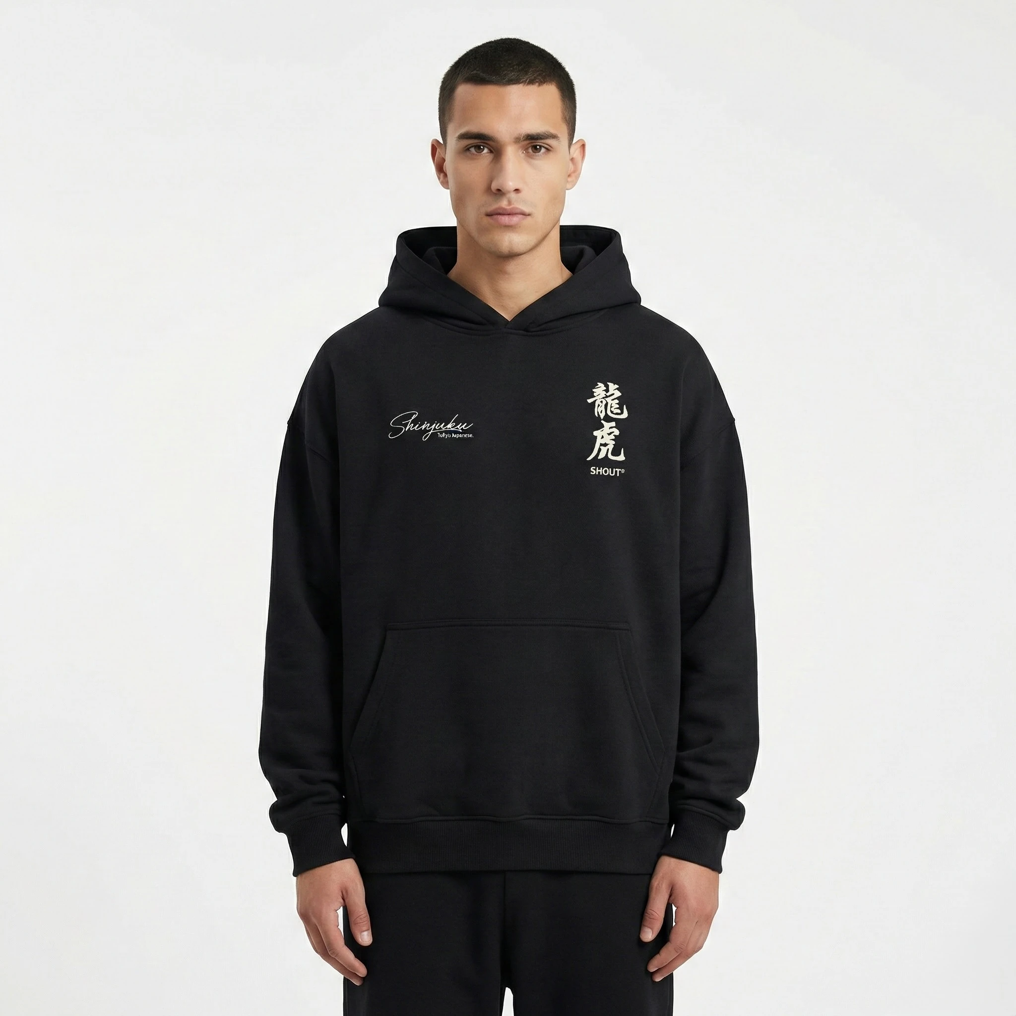Shout Tokyo Shinjuku Tiger vs. Dragon Unisex Oversize Hoodie