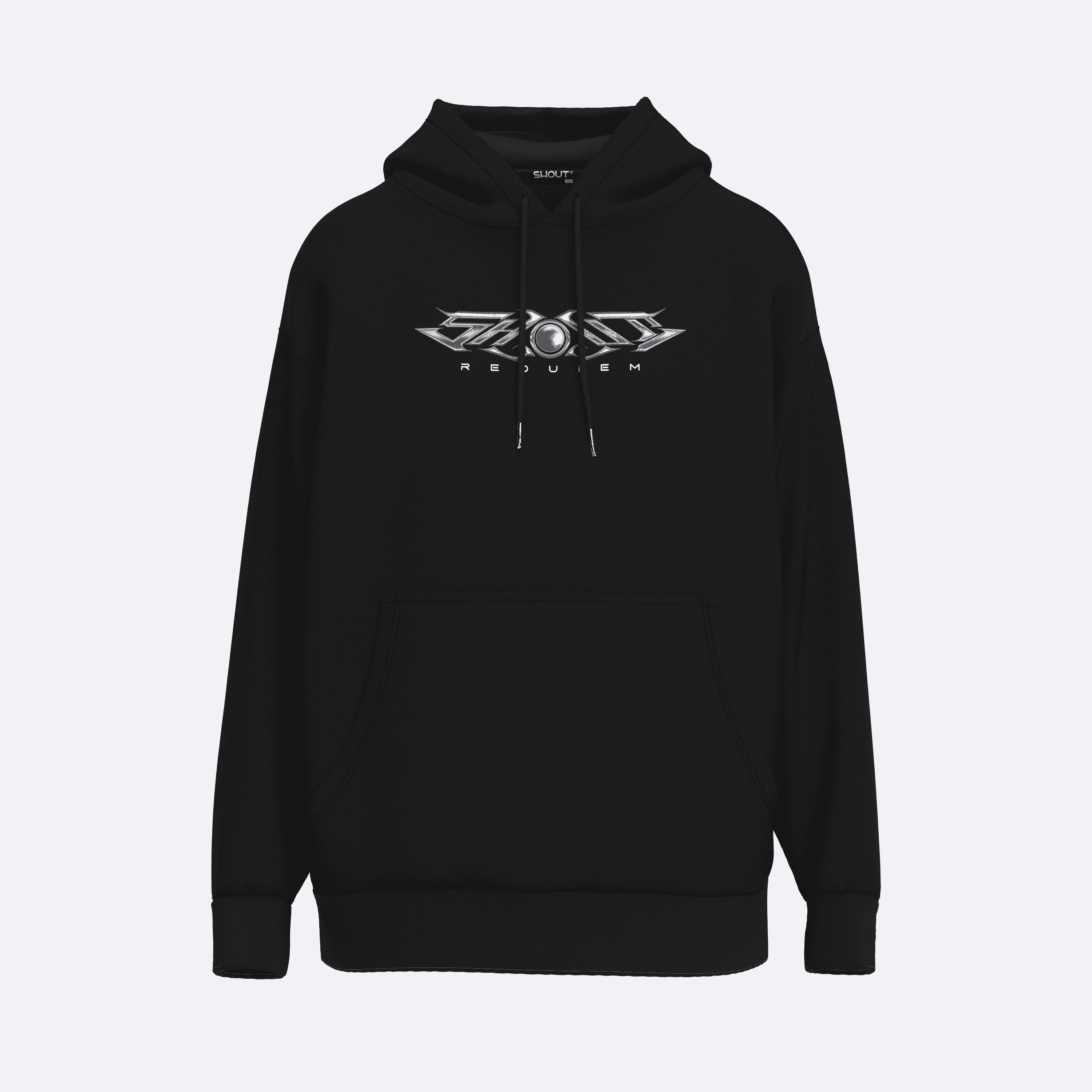 Oversize Shout Requiem Unisex Hoodie