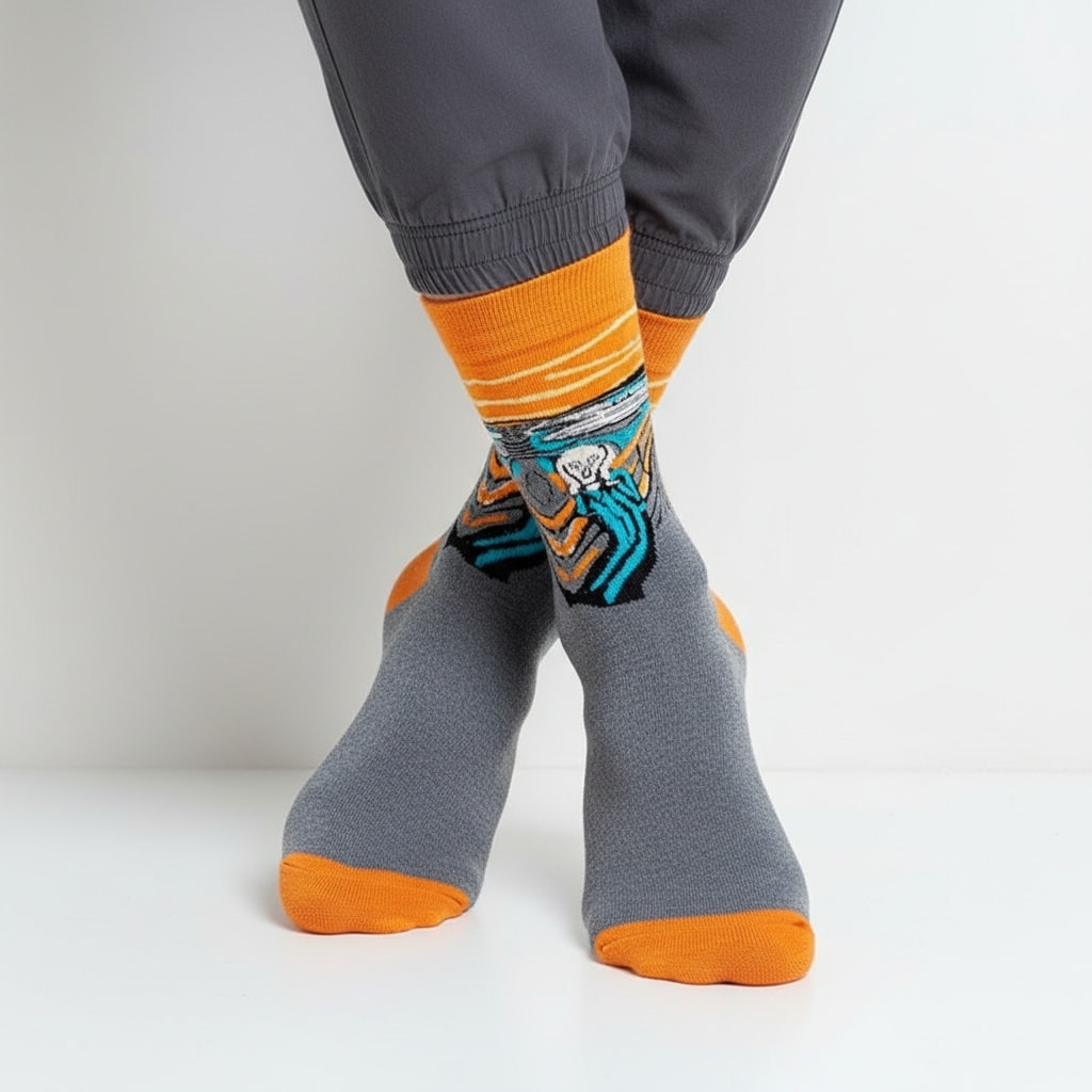Shout Unisex Scream One Size Sock