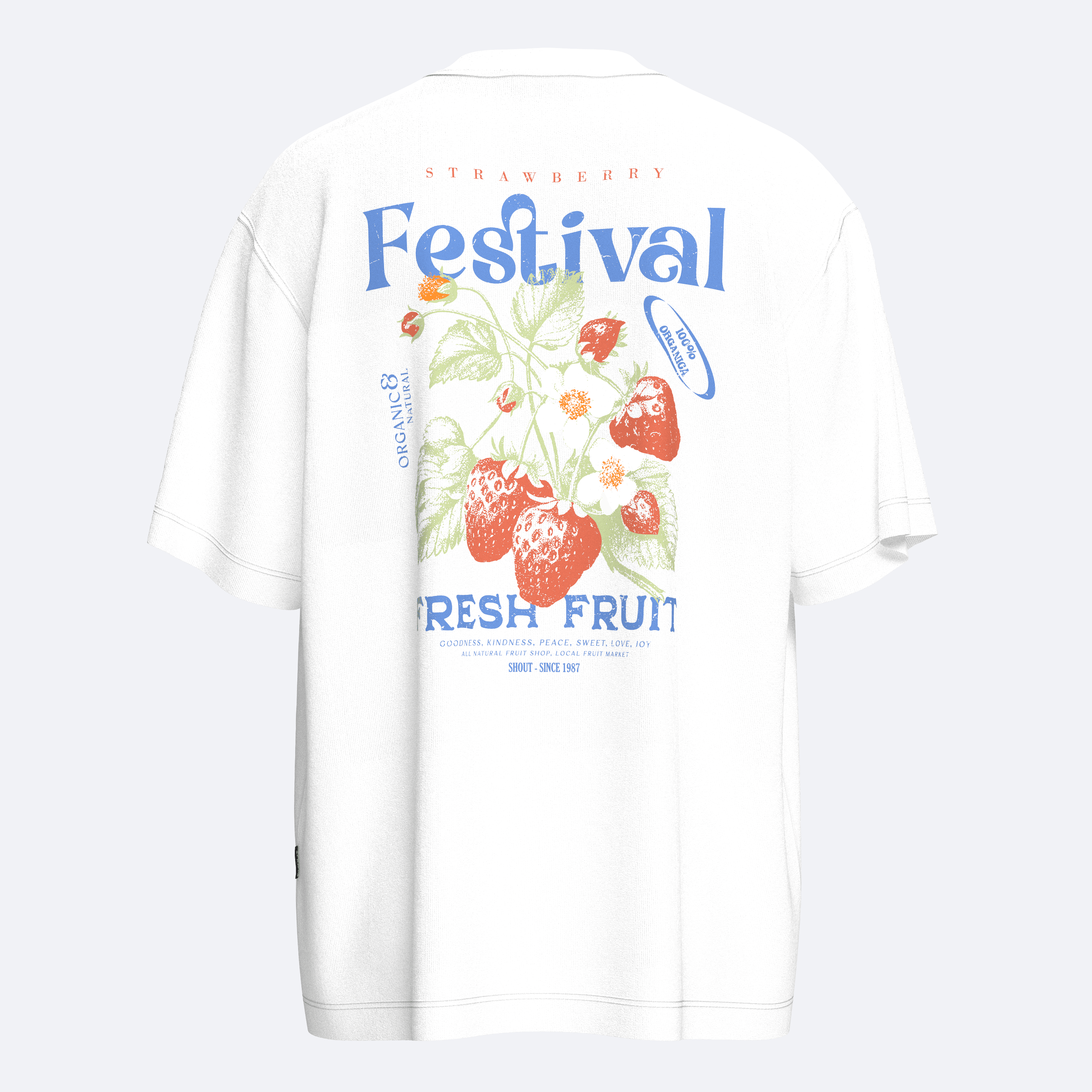 Shout Oversize Strawberry Festival Unisex T-Shirt