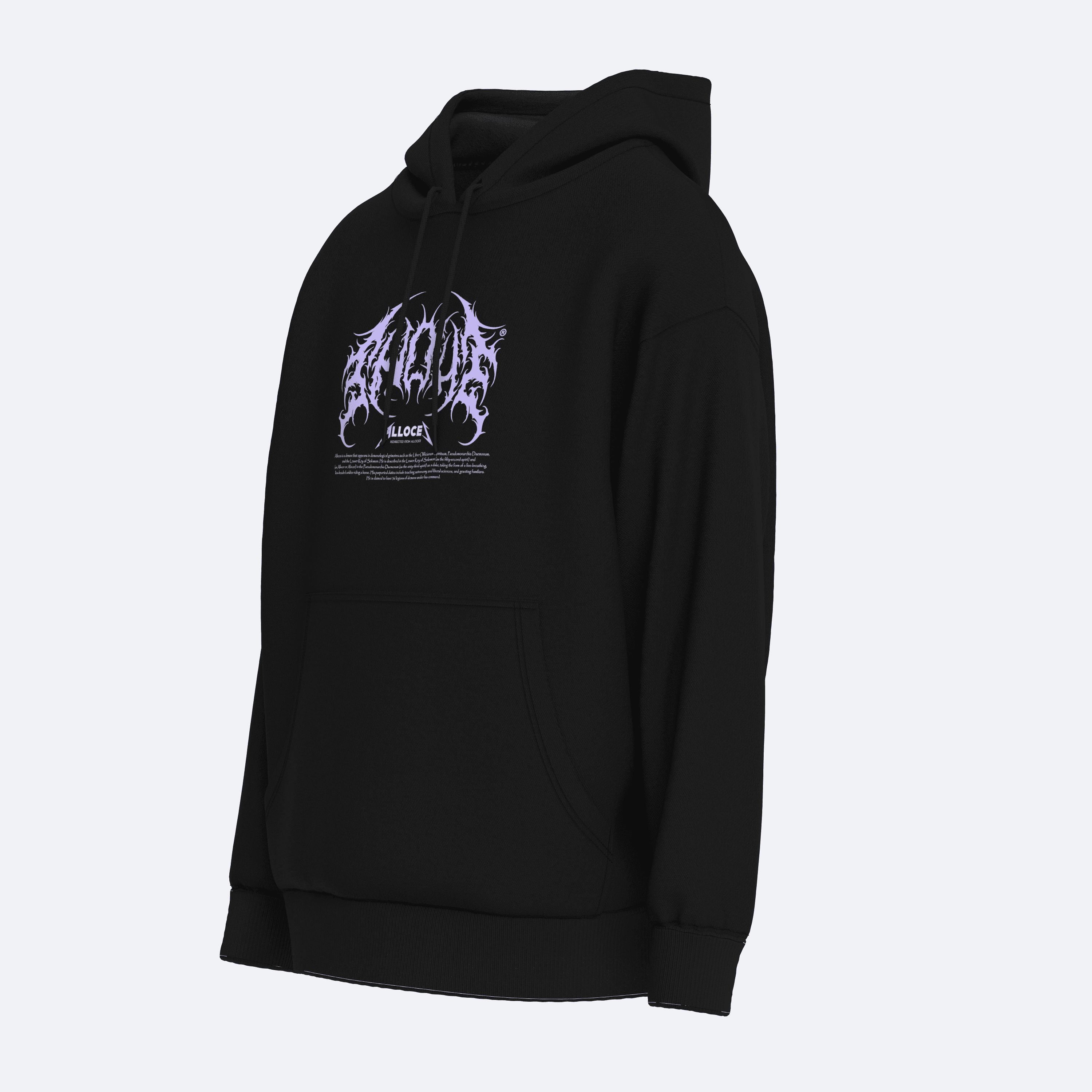 Shout Oversize Alloces Unisex Hoodie