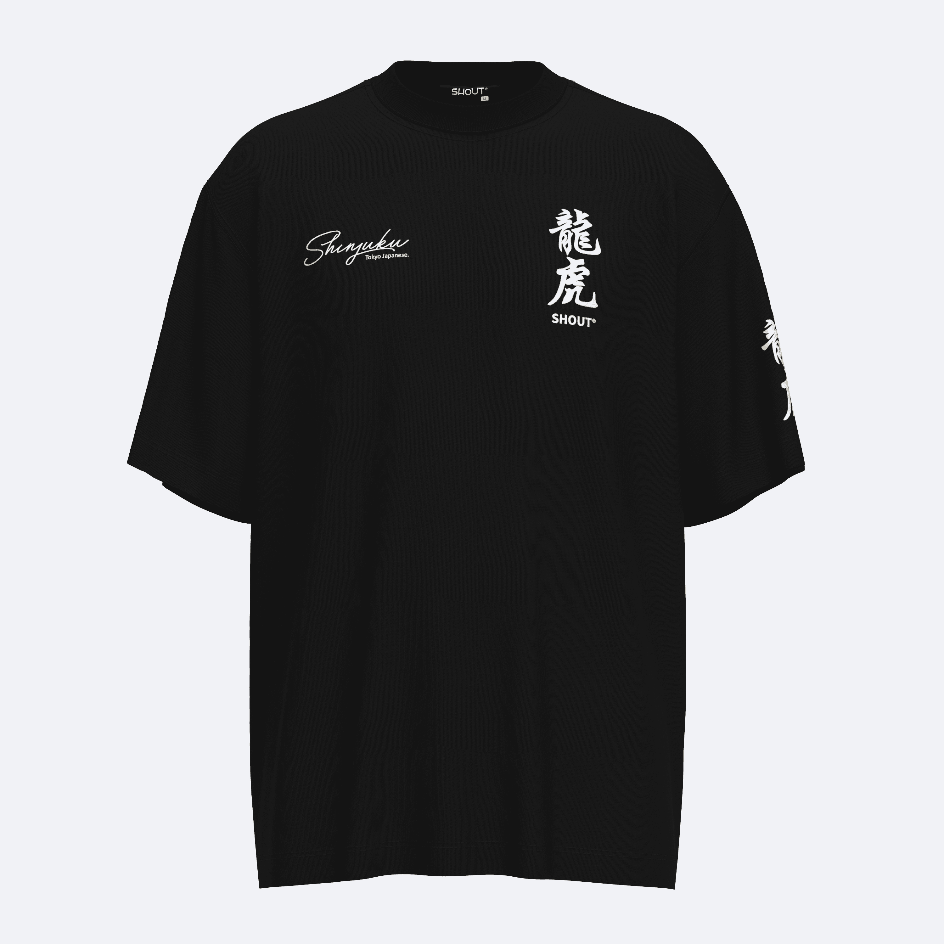 Shout Oversize Tokyo Shinjuku Tiger vs. Dragon Unisex T-Shirt