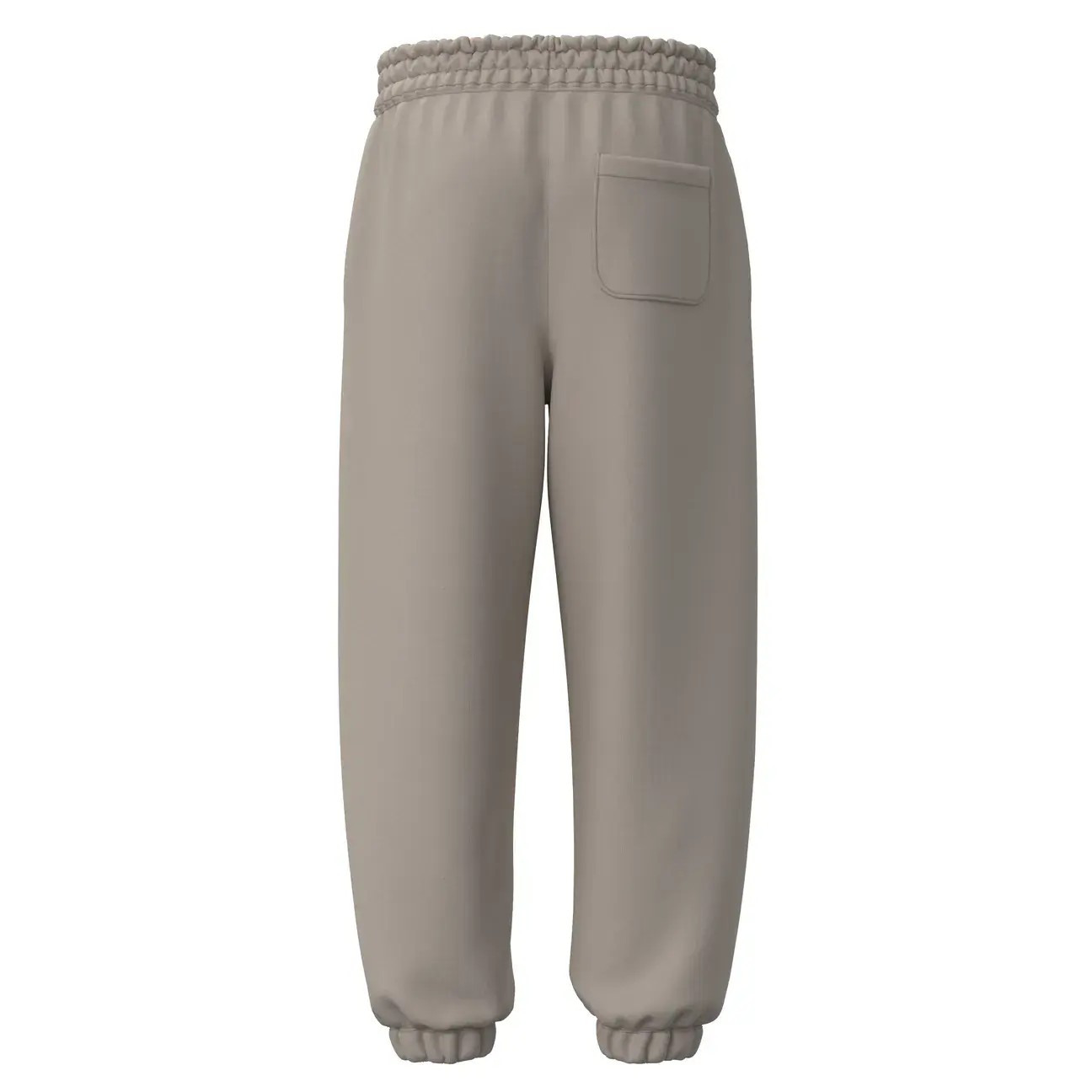 Shout Oversize Basic Beige Unisex Jogger Pantolon