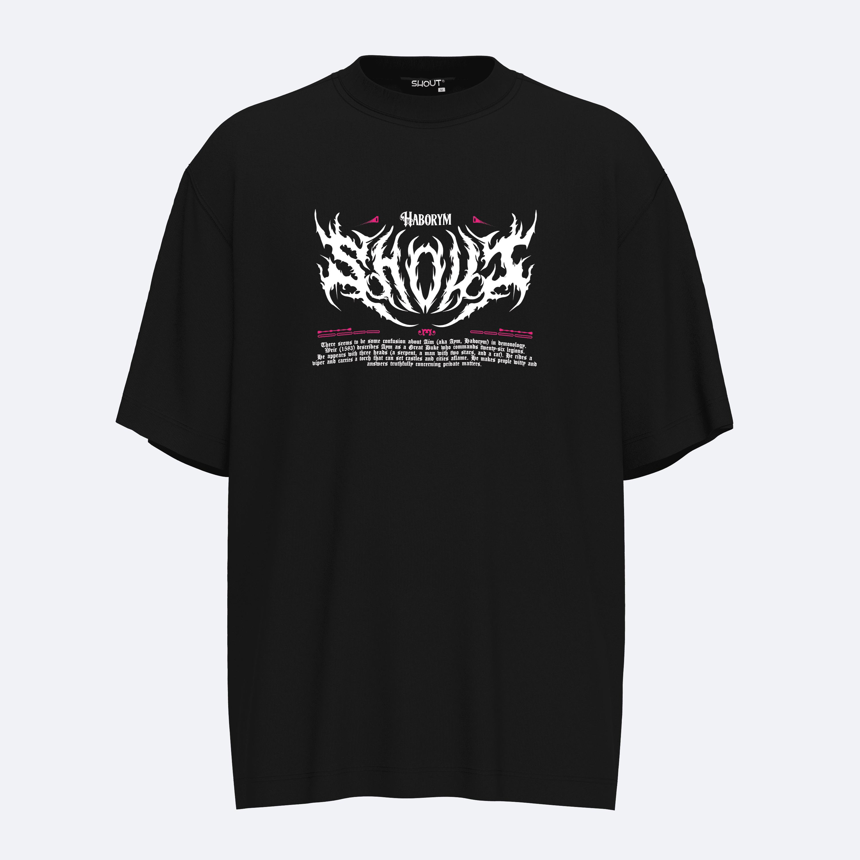 Shout Oversize Haborym Inferno Unisex T-Shirt